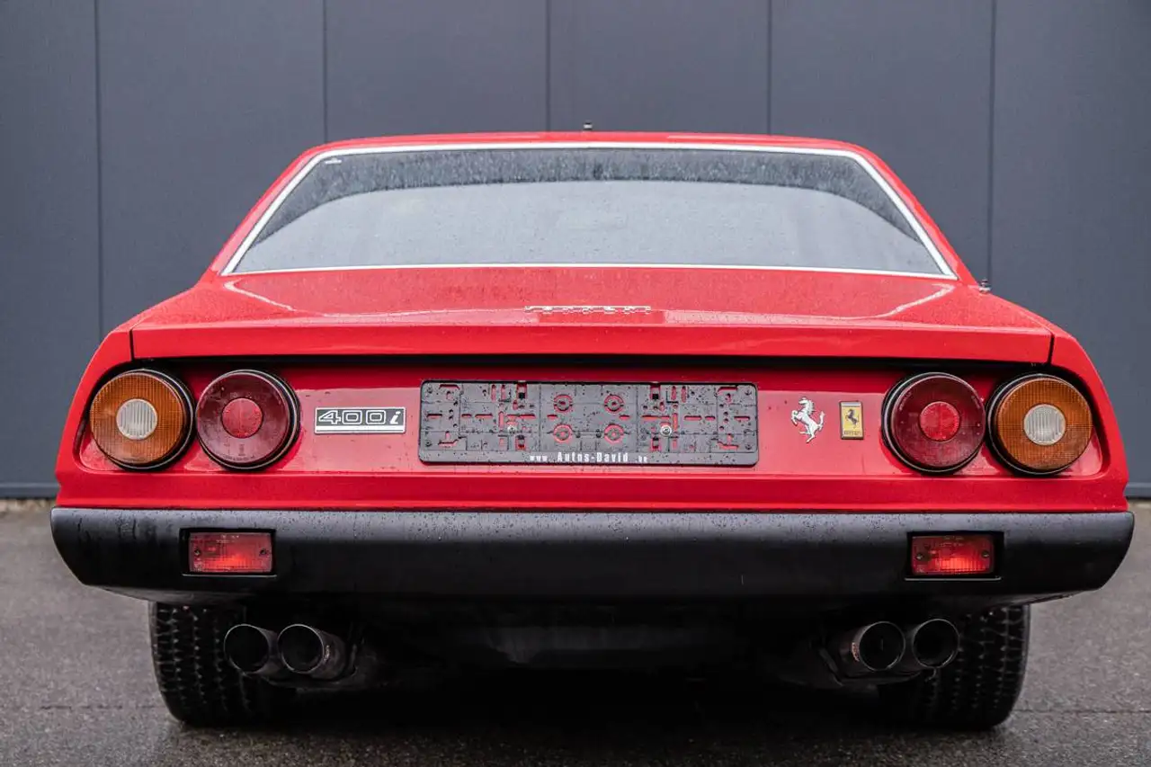 Ferrari 400 i Coupé 4.8 V12 Manueel F101CL / OLDTIMER / ELEKTRISCHE RAMEN / AIRCO / 4 ZITPLAATSEN, foto 12