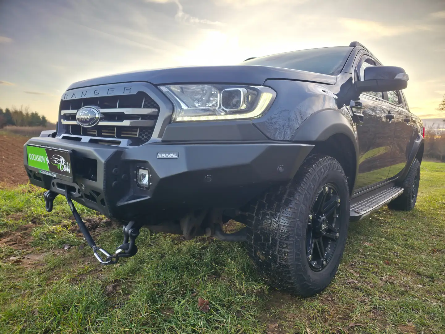 Ford Ranger 2.0 BiT EcoBlue Wildtrak (EU6.2) Gris - 2