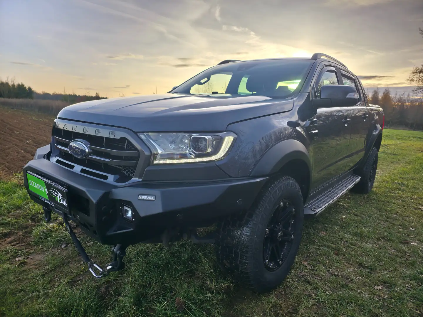 Ford Ranger 2.0 BiT EcoBlue Wildtrak (EU6.2) Gris - 1