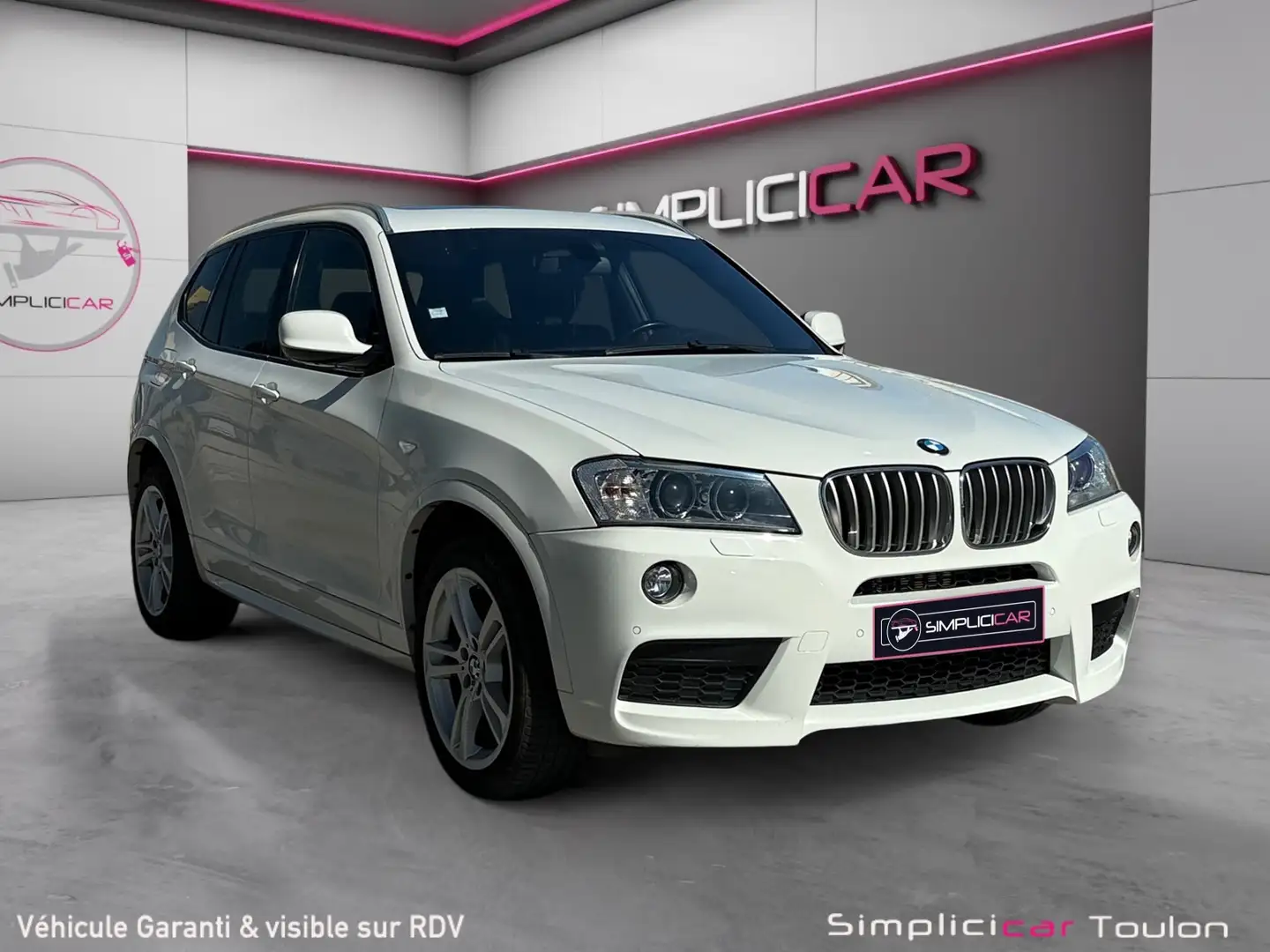 BMW X3 X3 xDrive30d 258ch Sport Design Steptronic A Blanc - 1