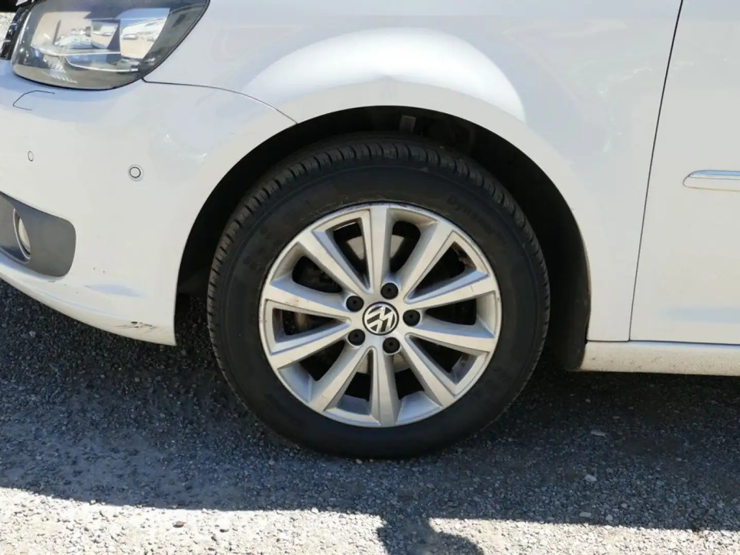 Volkswagen Touran 1.4 TSI 140 Ch CARAT DSG 7 PLACES CAMERA DE RECUL  Alb - 2