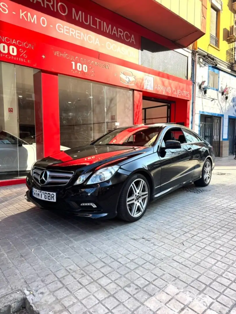 Mercedes-Benz E 350 Coupé CGI BE Aut. Schwarz - 1