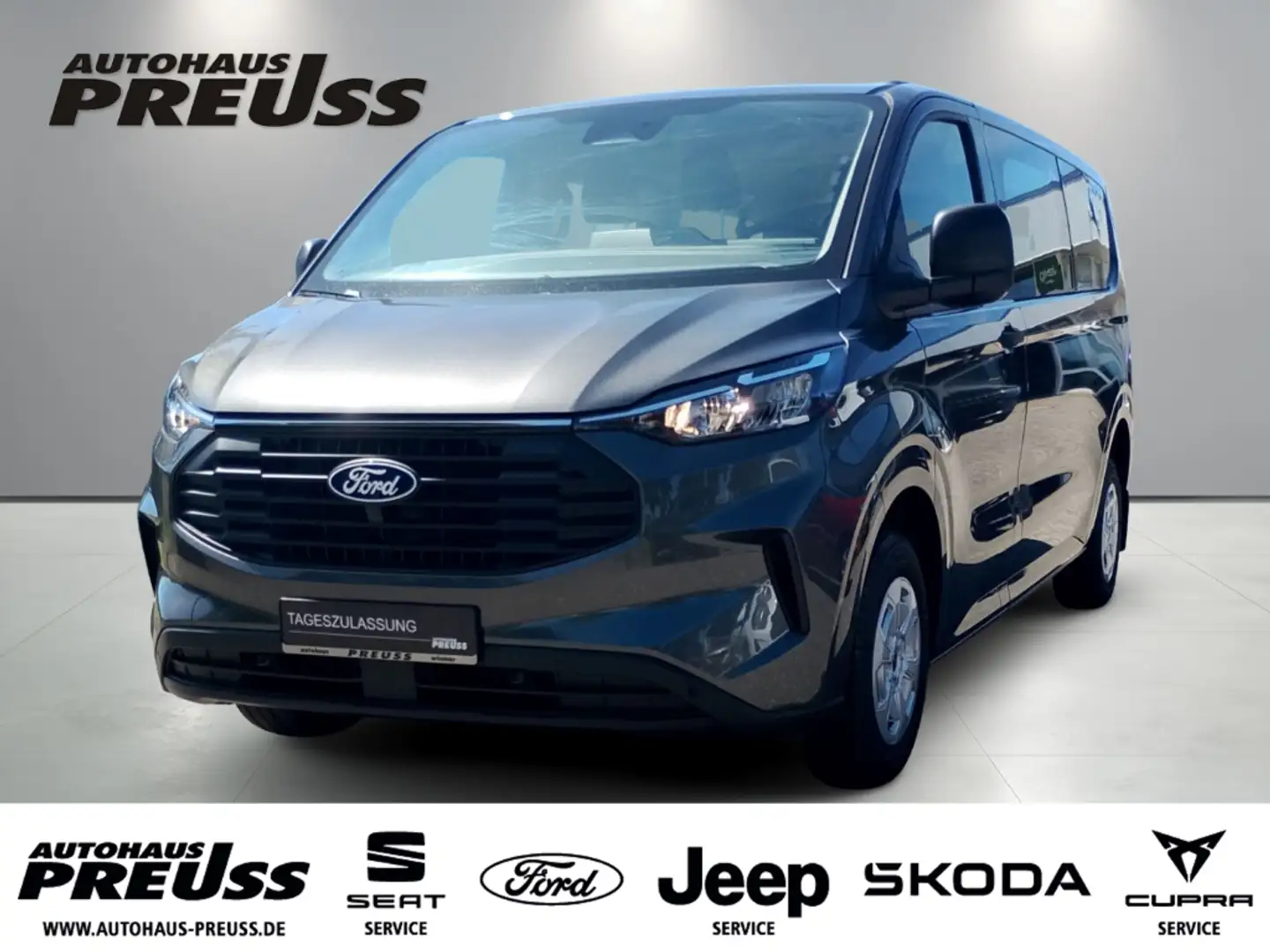 Ford Transit Custom Kombi Trend 320 L2 2.0 EcoBlue Automatik Grau - 1