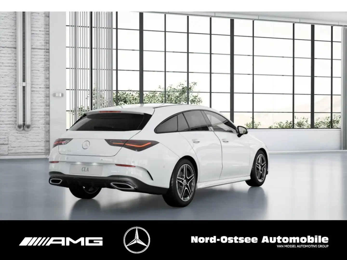 Mercedes-Benz CLA 180 SB AMG PANO MULTIBEAM KEYLESS DISTRONIC Weiß - 2