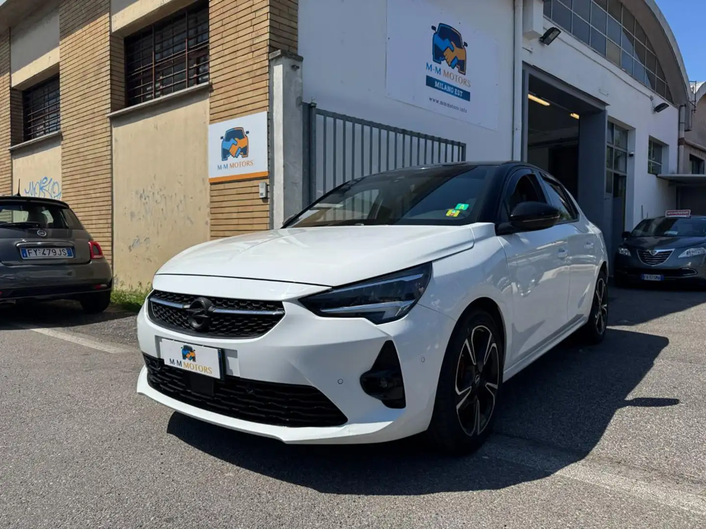 Opel Corsa 1.2 130 CV aut. GS Line   UNICO PROPRIETARIO Wit - 1