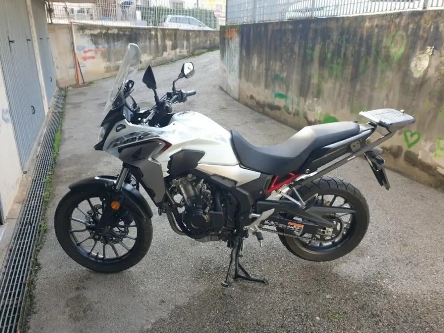 Honda CB 500 Fehér - 1