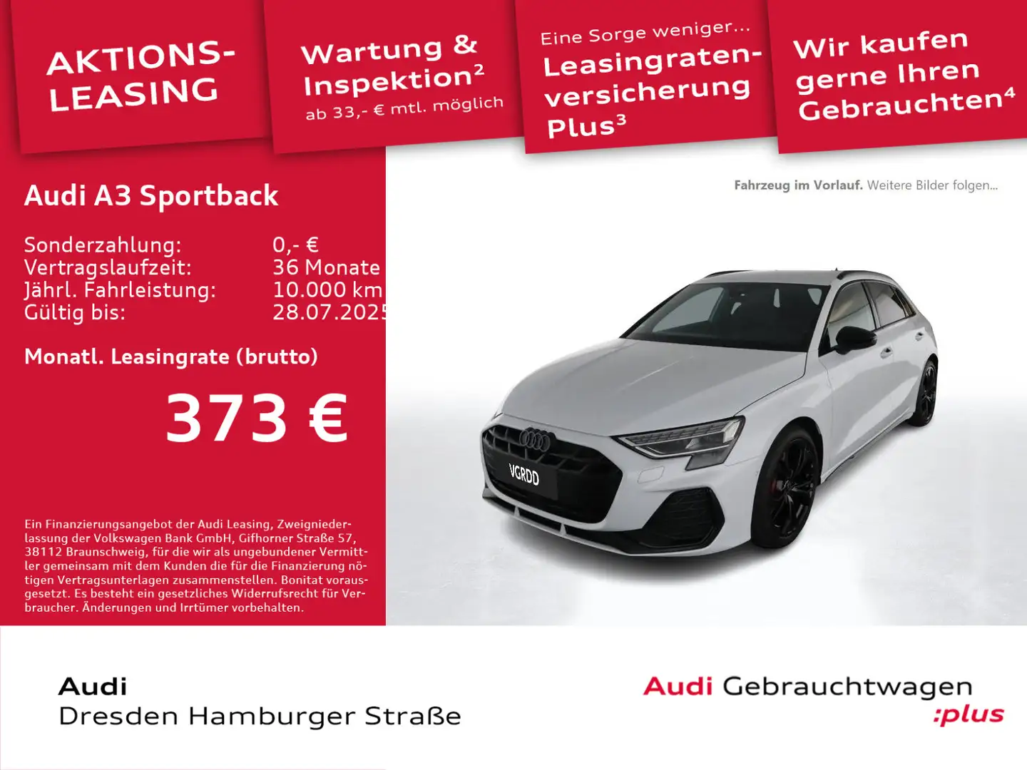 Audi A3 S line 35 TFSI Head-up SONOS Matrix Weiß - 1