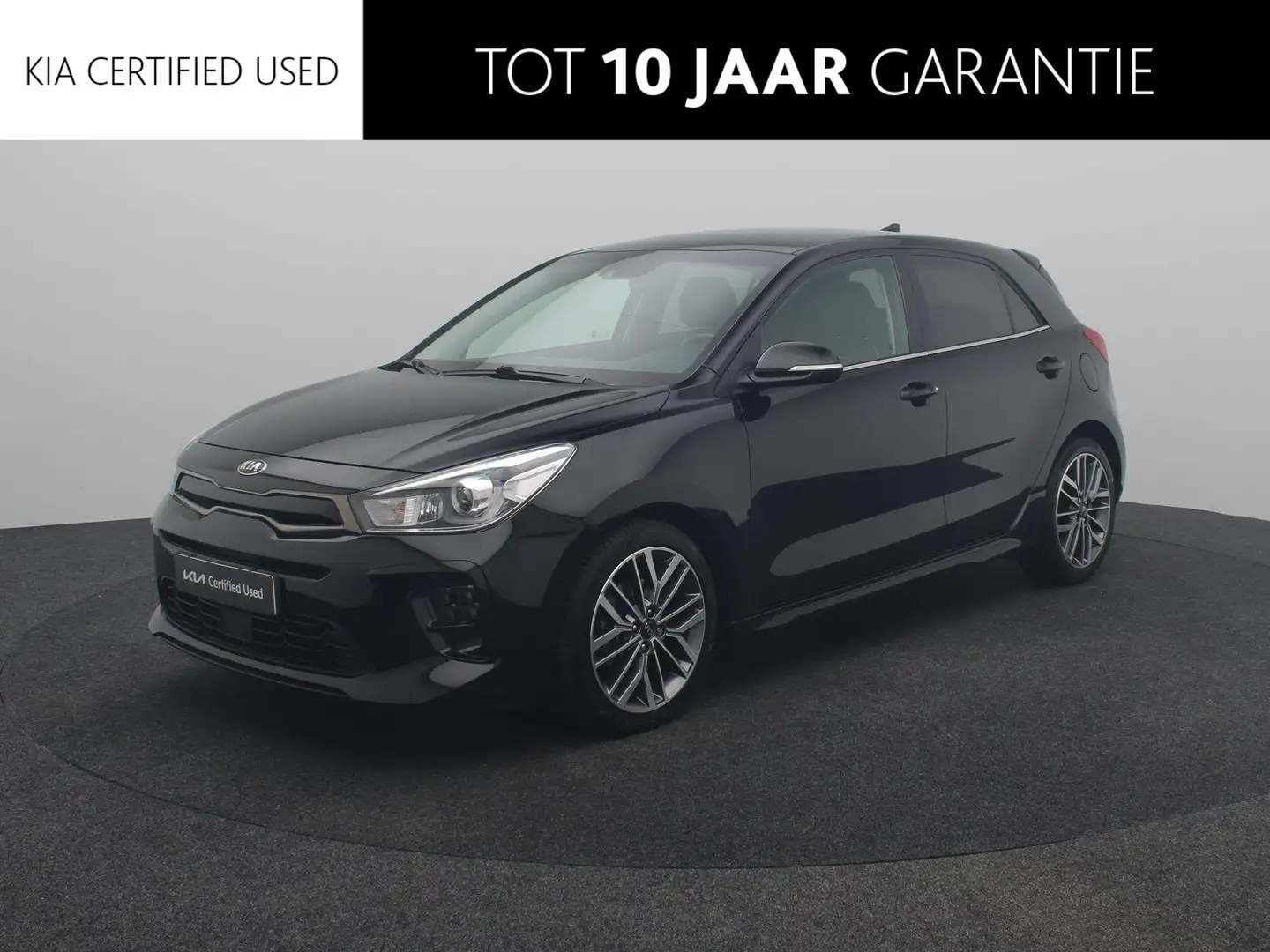Kia Rio 1.0 TGDI GT-Line Zwart - 1