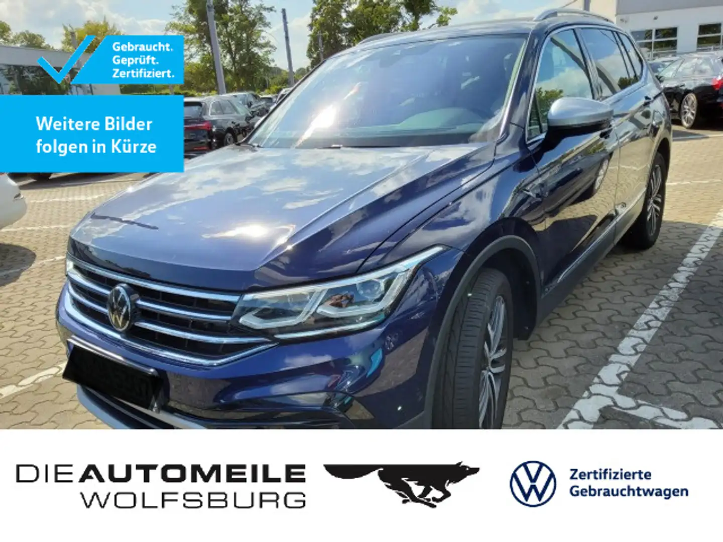 Volkswagen Tiguan Allspace 2.0 TDI DSG 4Motion Elegance AHK Blau - 1