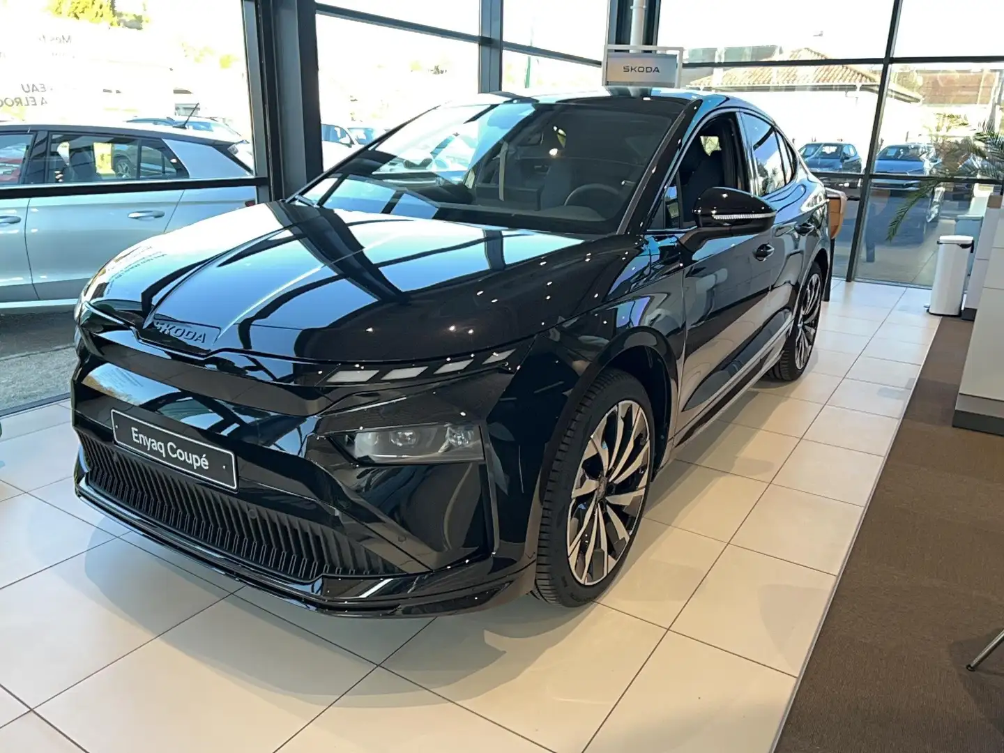 Skoda Enyaq COUPE 85 SPORTLINE Czarny - 1