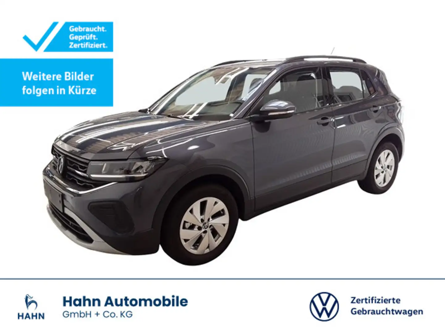 Volkswagen T-Cross 1.0TSI DSG Life LED Navi ACC CAM APP-Con Gris - 1
