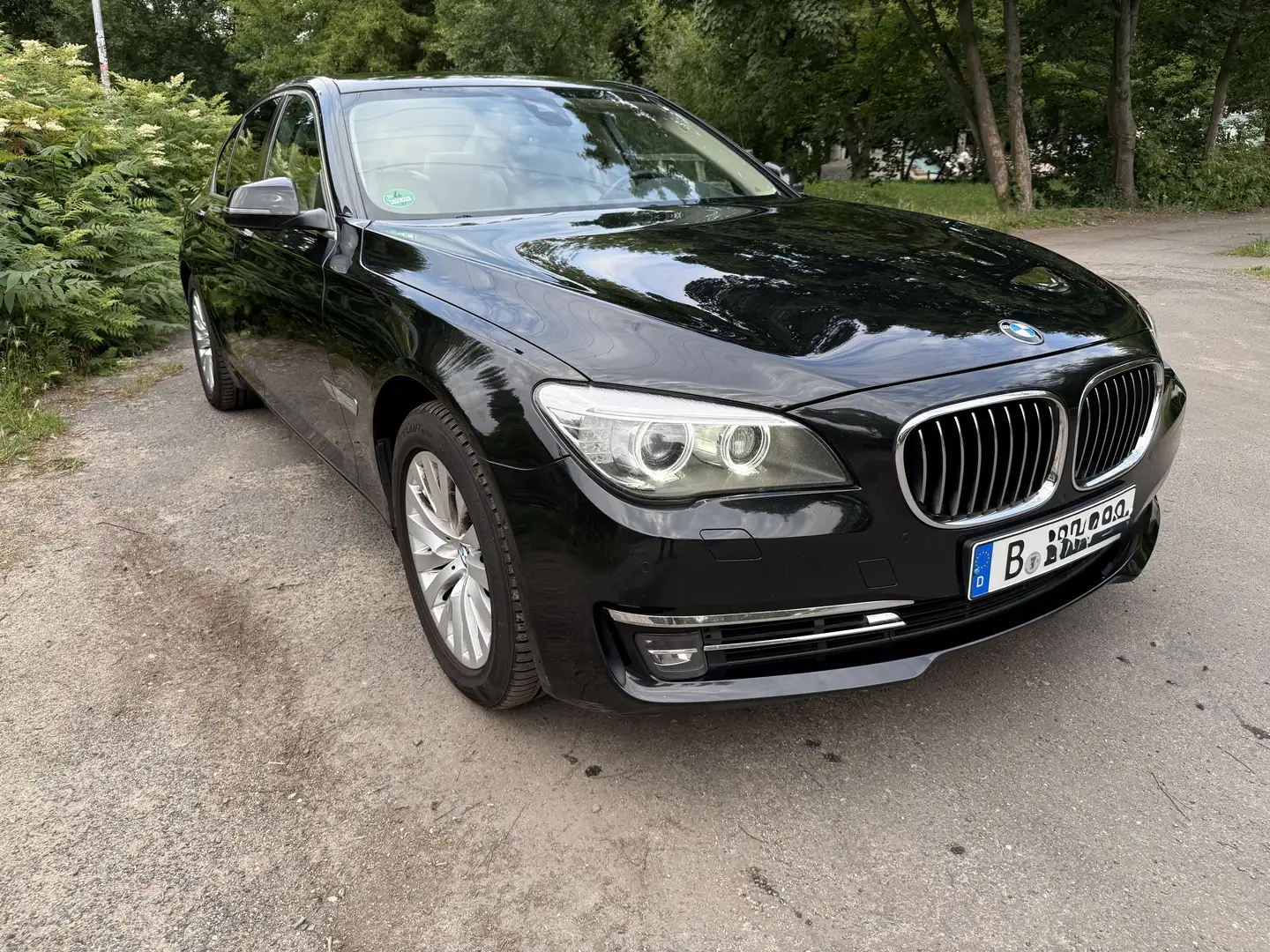 BMW 740 740d xDrive  STANDH,SOFTCL,KEYLESS,sehr gepflegt Siyah - 1