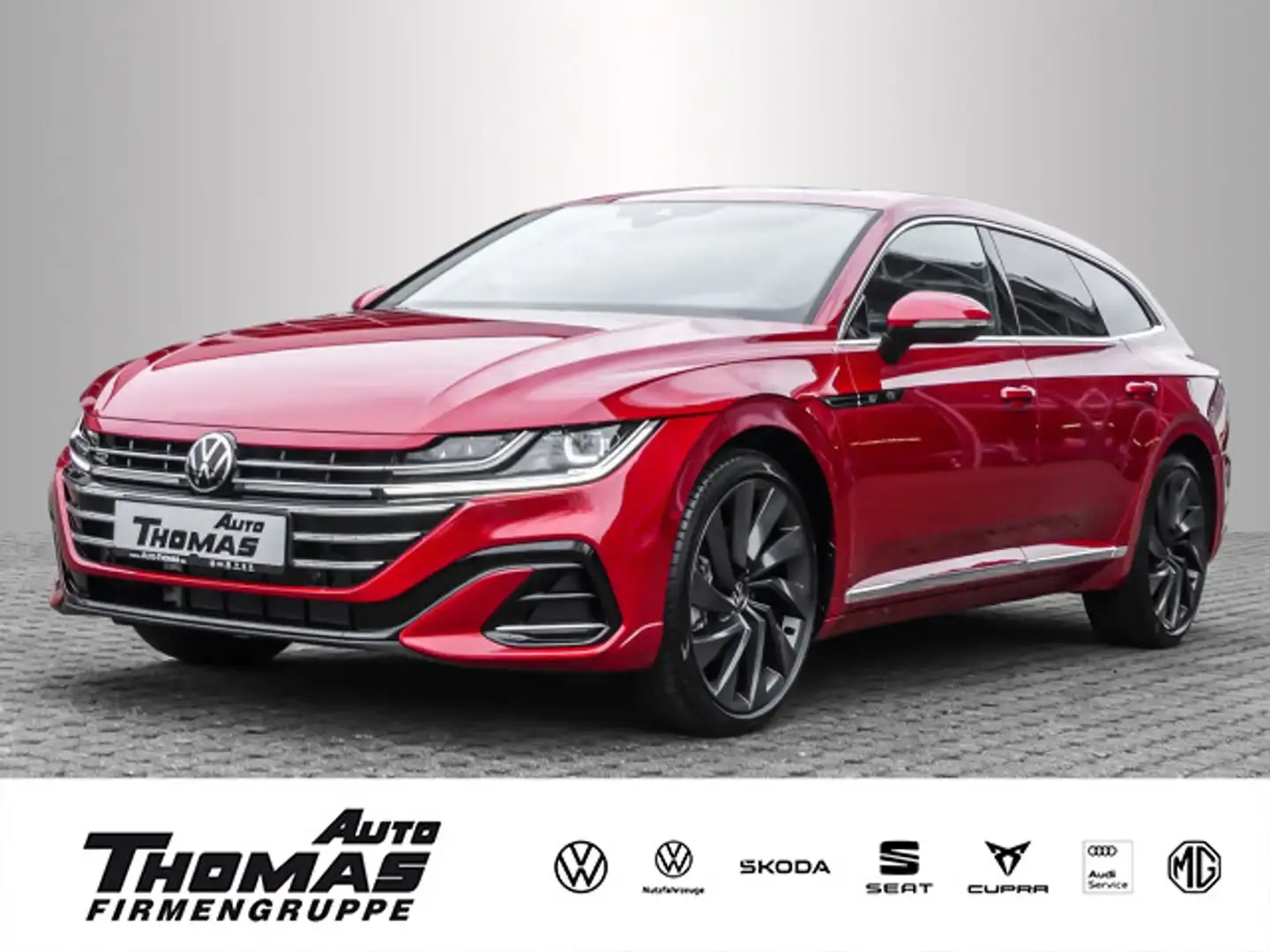 Volkswagen Arteon 2l TSI R-Line DSG DCC AHK Rouge - 1