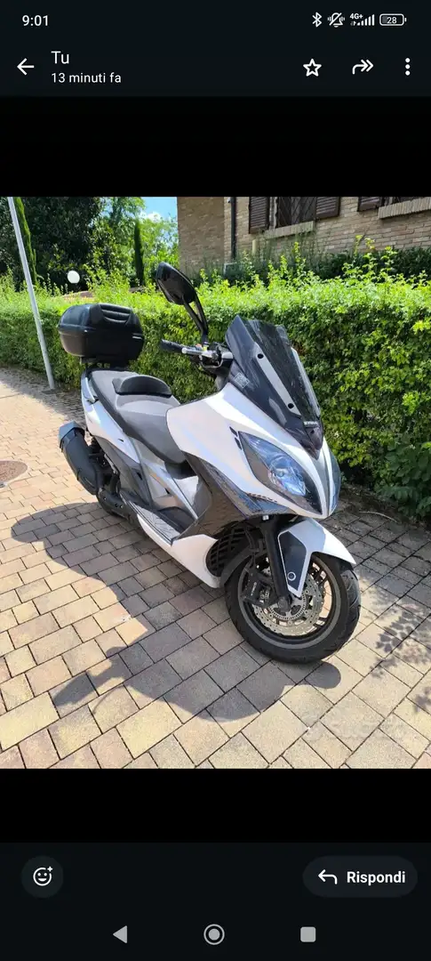 Kymco Xciting 400i Alb - 1