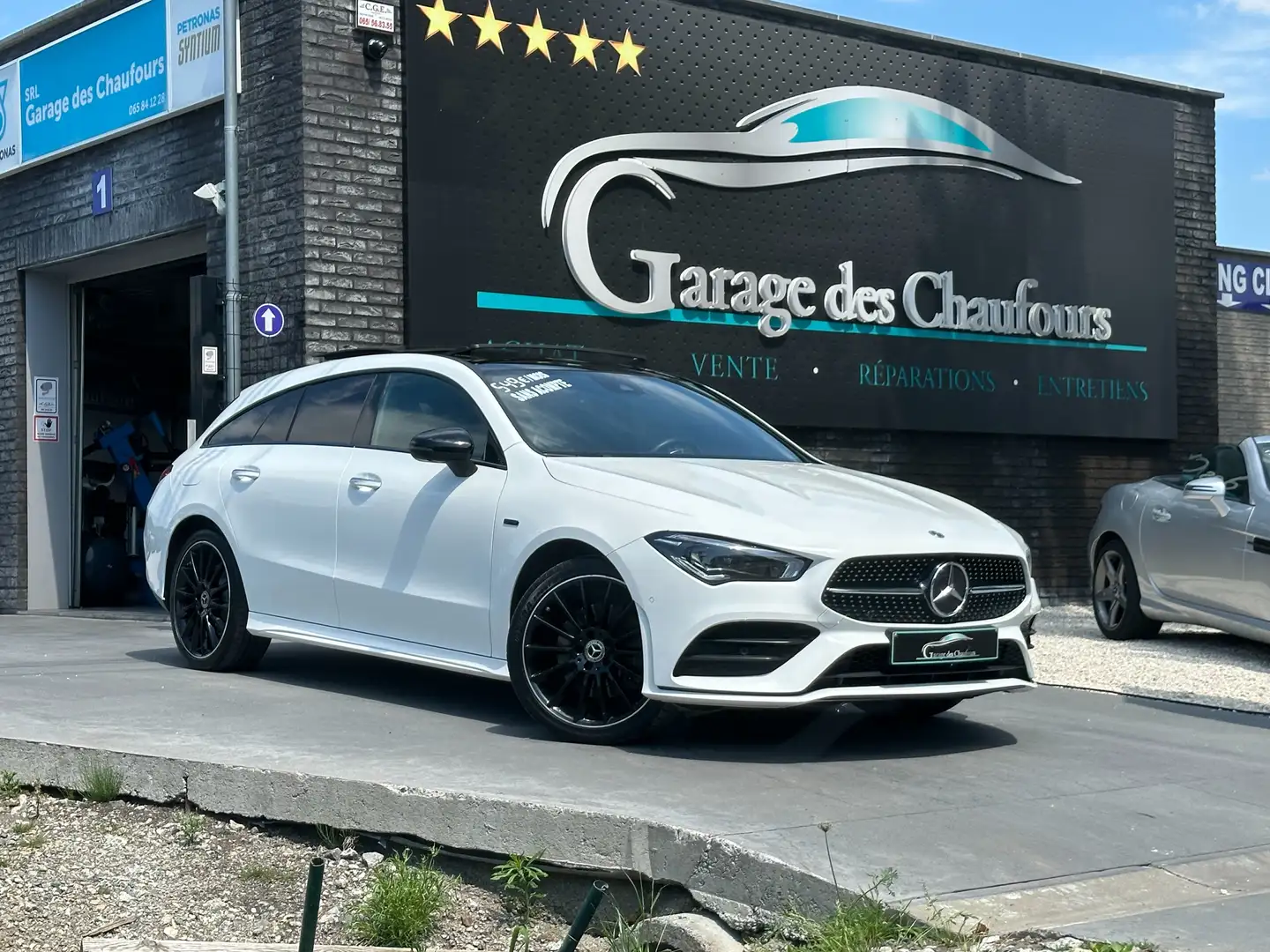 Mercedes-Benz CLA 250 CLA 250 e PHEV - ! Pack AMG ! - 1er Propr. - Eu6d Blanc - 2