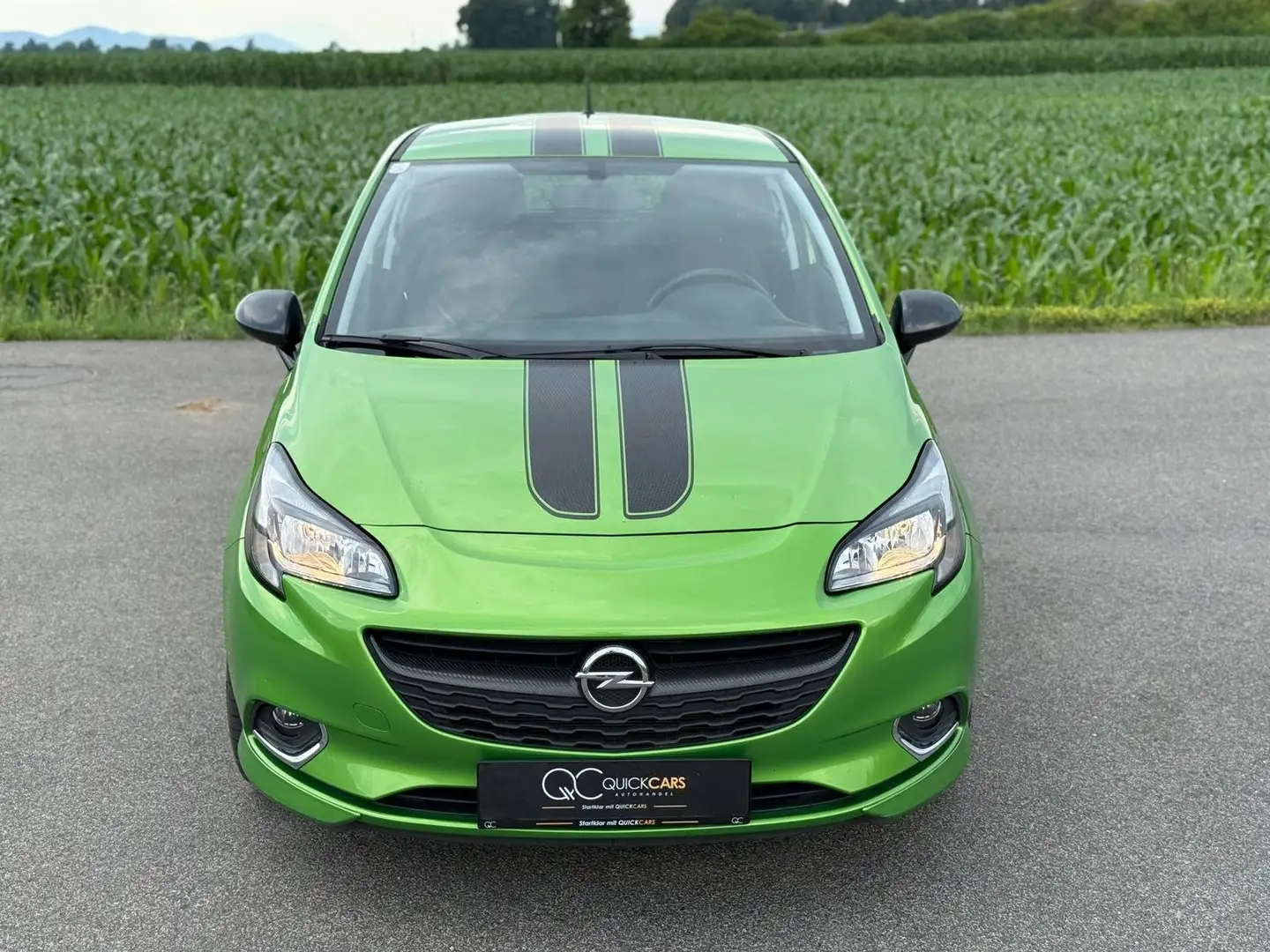 Opel Corsa E 1,0 Turbo Ecotec Direct Inj. ecoflex Color OPC Grün - 2
