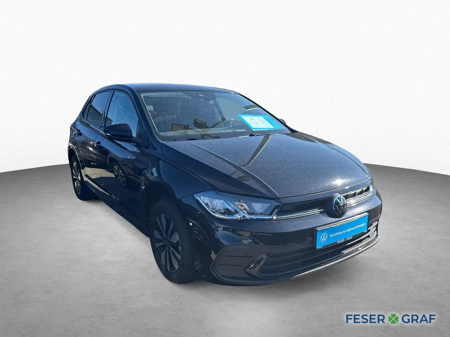 Volkswagen Polo 1.0 TSI DSG MOVE LED KAM GJR NAVI APP Schwarz - 2