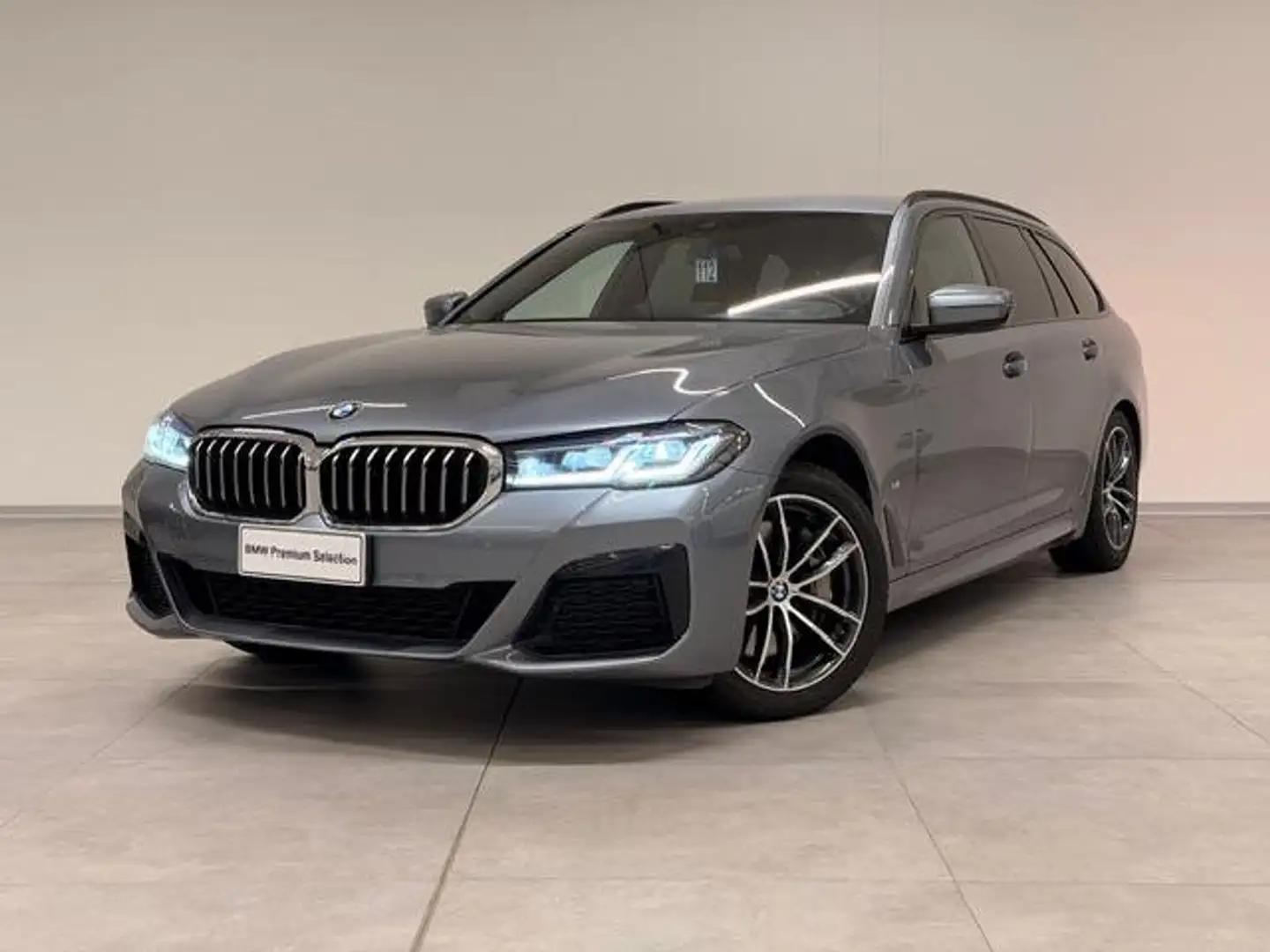BMW 540 Serie 5 540d Touring mhev 48V xdrive Msport auto Blu/Azzurro - 1