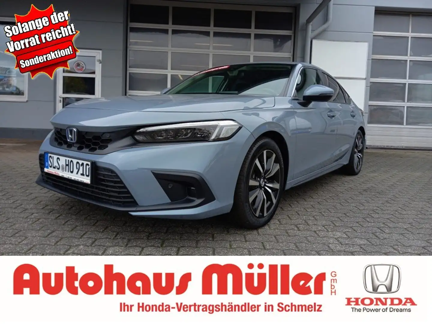 Honda Civic e:HEV Elegance *AKTION* Grau - 1