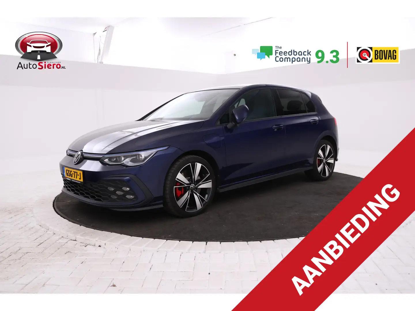 Volkswagen Golf GTE 1.4 eHybrid Panorama, Mistlamen 18 inch, Fabrieksg Синій - 1