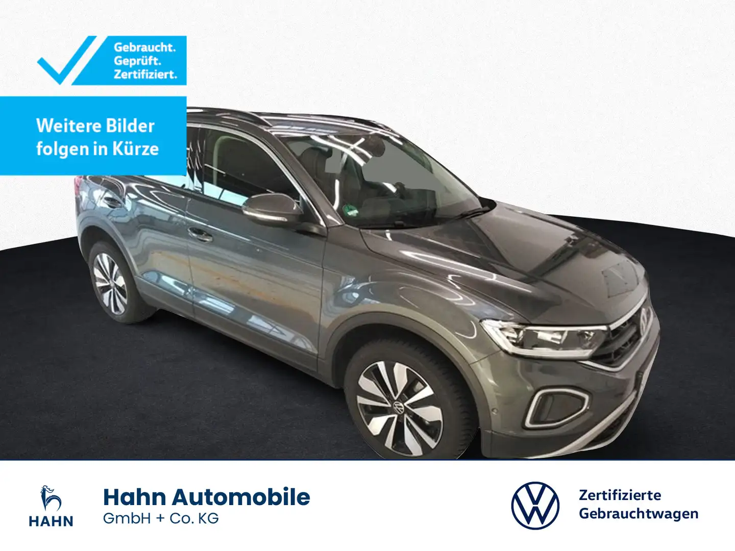 Volkswagen T-Roc 1.5TSI DSG Move LED Navi Standhzg APP ACC Grau - 1