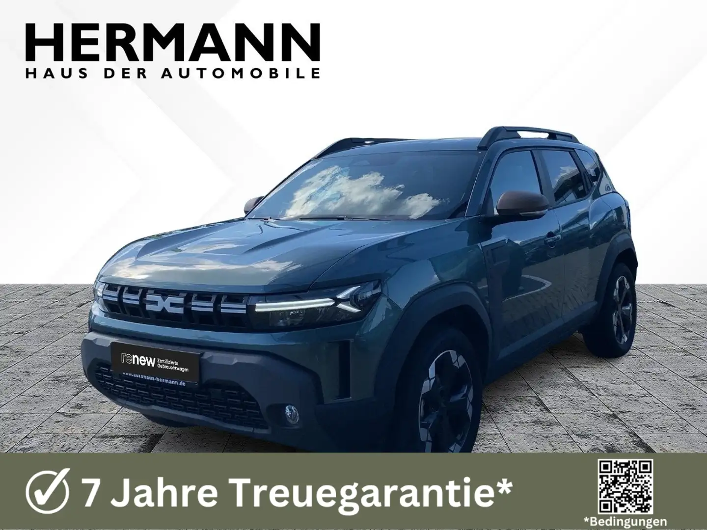 Dacia Duster III 1.2 130 Extreme TCe 1eme *LED*FLA*KAM Grün - 1