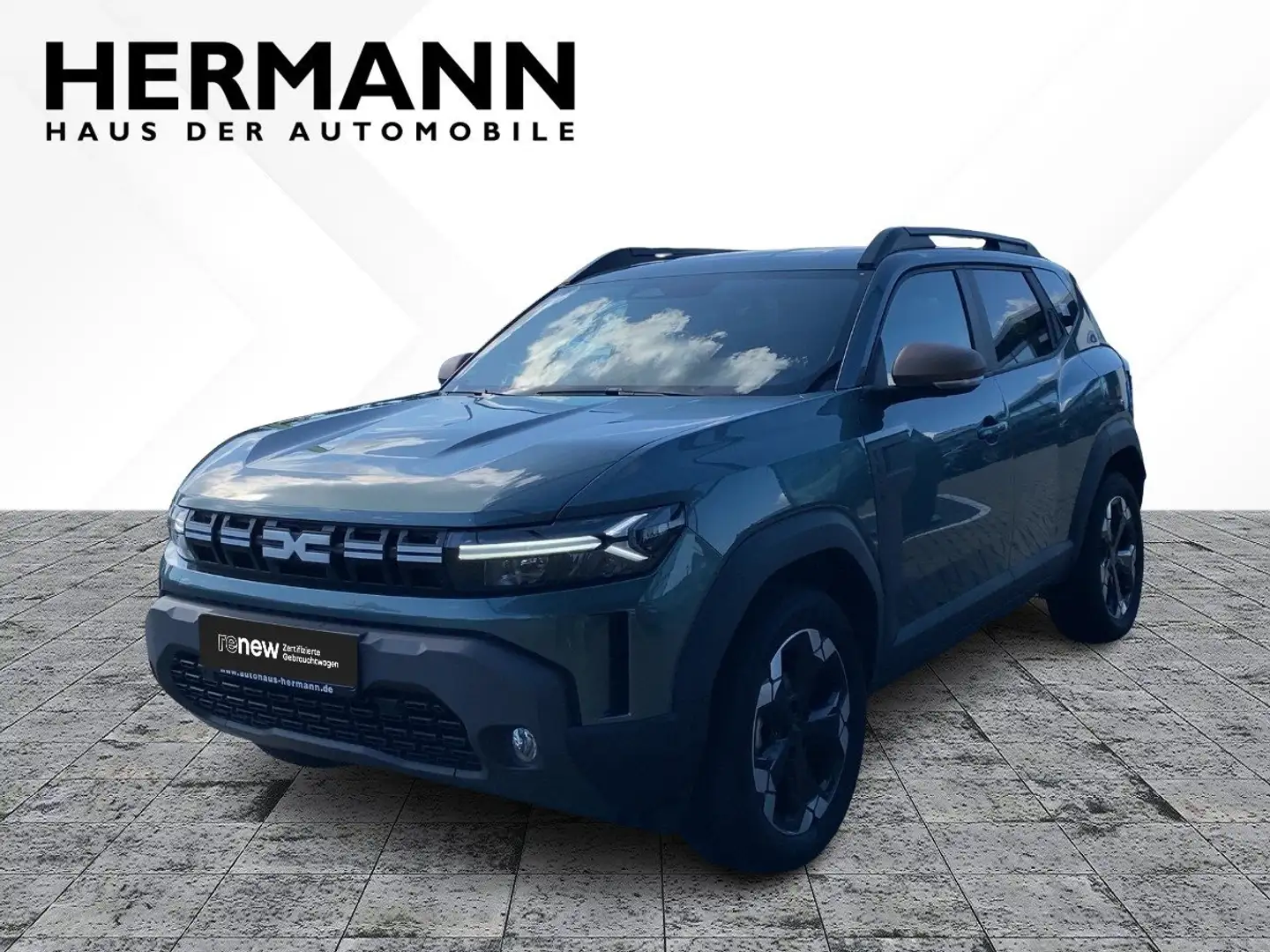 Dacia Duster III 1.2 130 Extreme TCe 1eme *LED*FLA*KAM Grün - 2