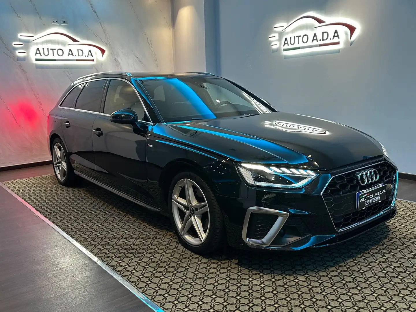 Audi A4 A4 Avant 35 TDI/163 CV S tronic S line edition Schwarz - 2