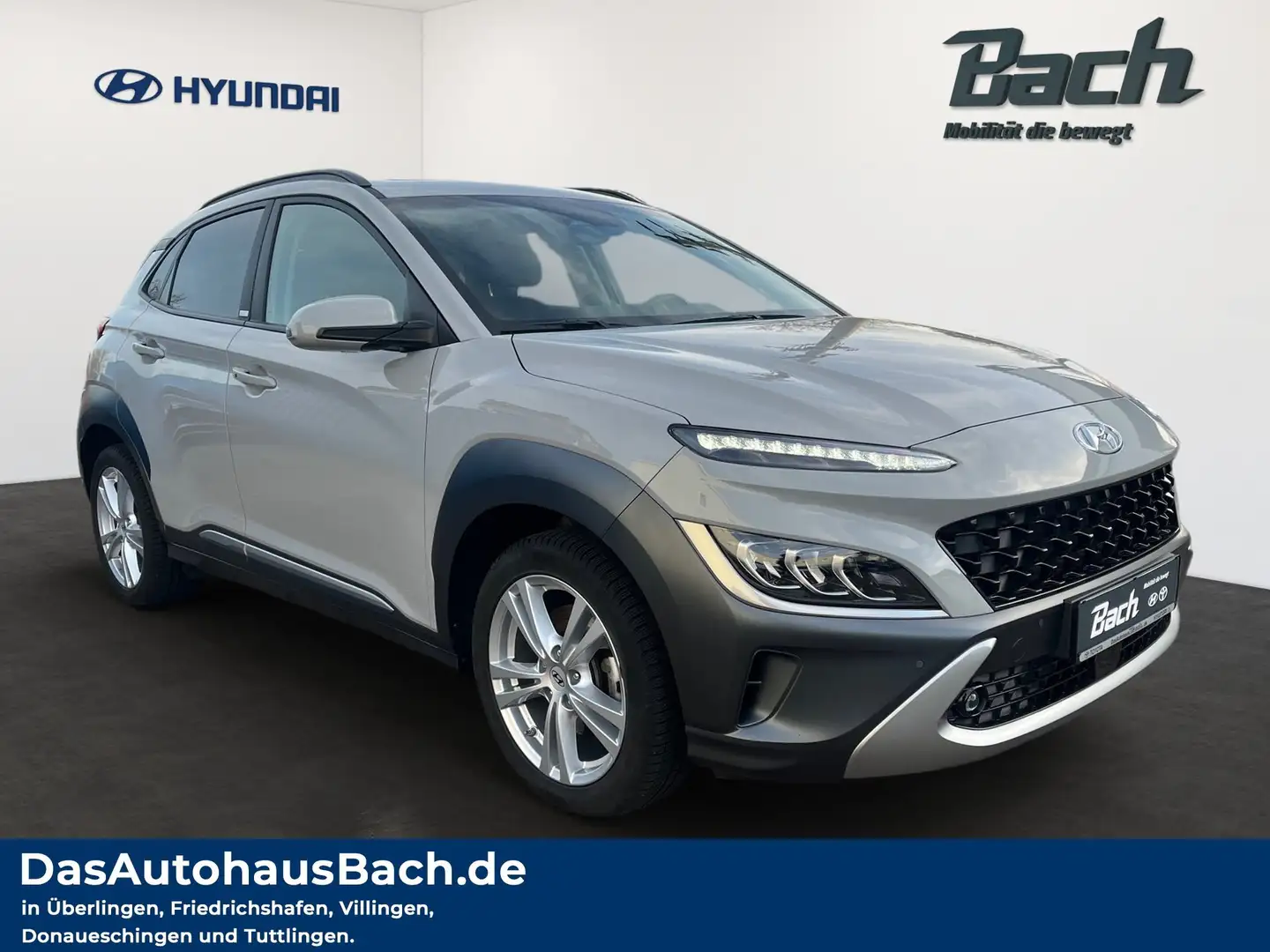 Hyundai KONA Hybrid 1.6L 7-DCT PRIME Glas-Schiebedach Grau - 2