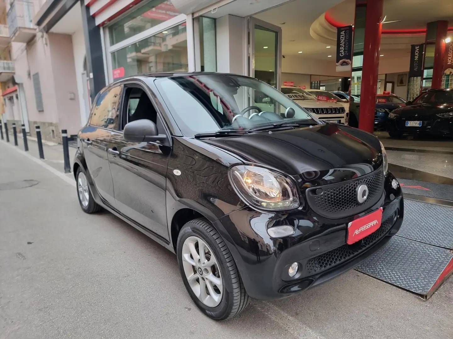 smart forFour 1.0 Passion 71 cv my 18 GPL FOR FOUR 5 PORTE Noir - 2
