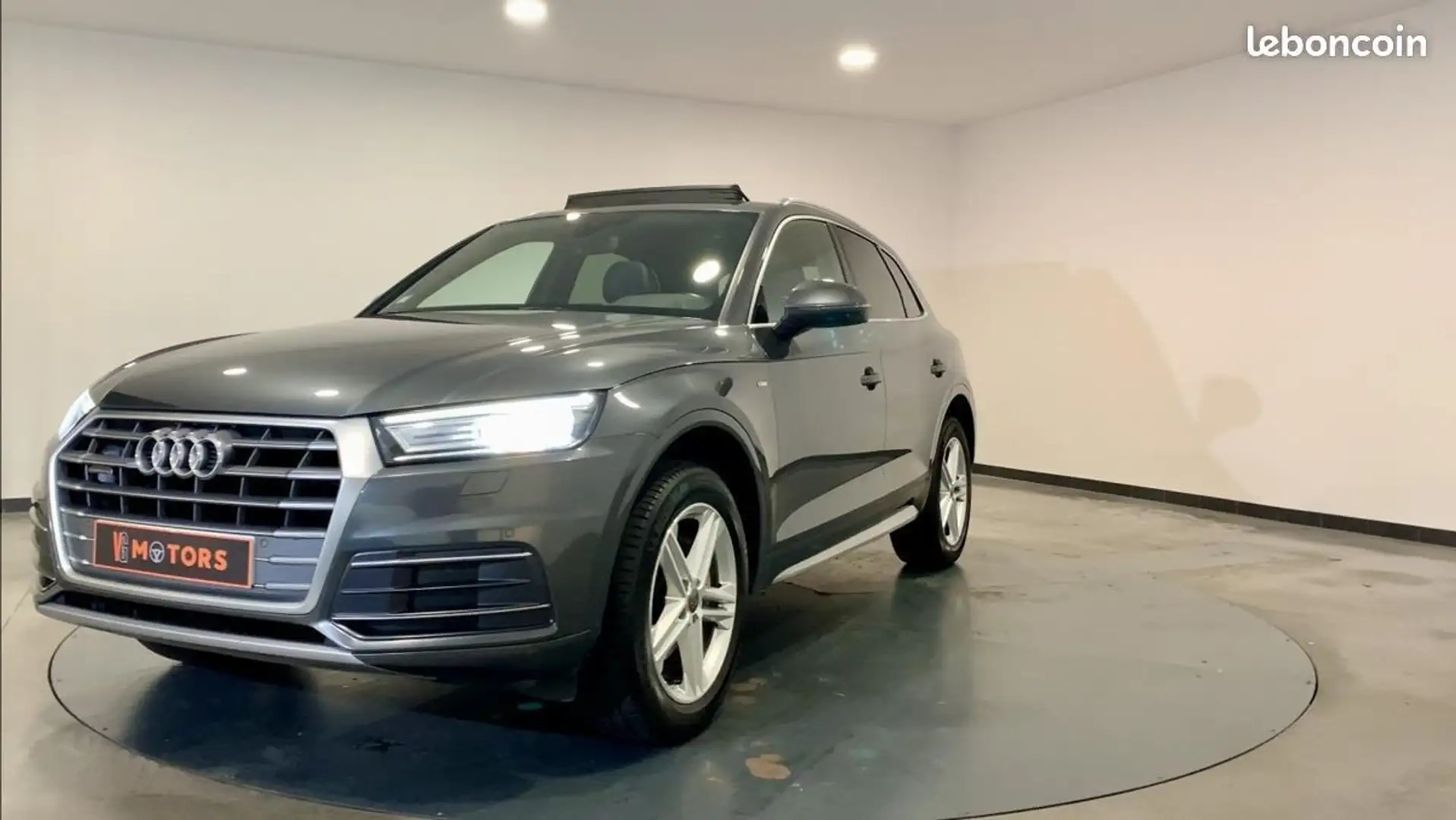 Audi Q5 2.0 TDI 190ch quattro S-LINE S tronic 7 Gris - 1