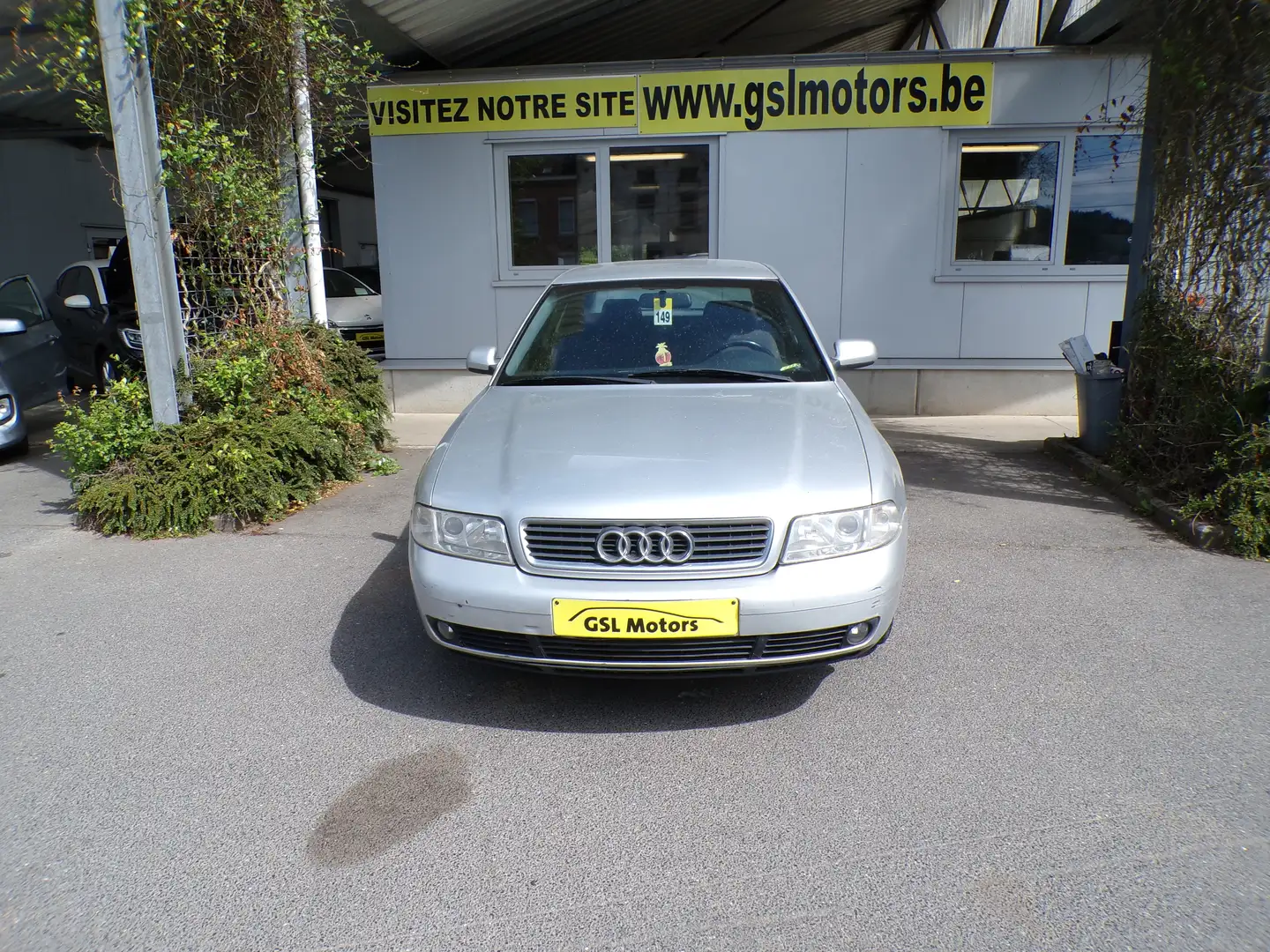 Audi A4 1.9 TDi 90cv gris 07/00 1500€marchand Airco USB Gris - 2