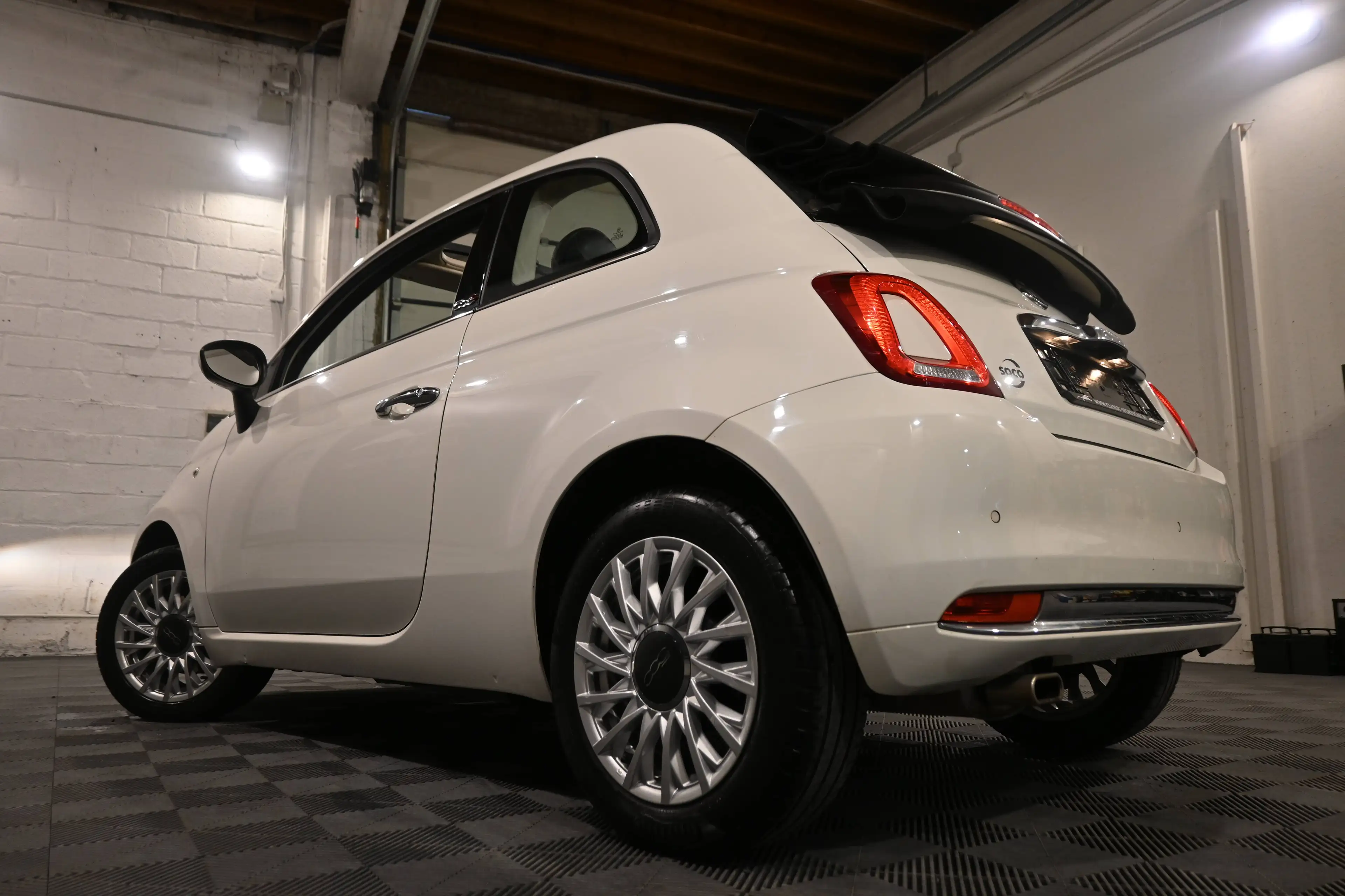 Fiat 500C 500C CABRIOLET 1.2i EURO 6d / CARPLAY / CRUISE CONTROL / CUIR / A VOIR — photo 8