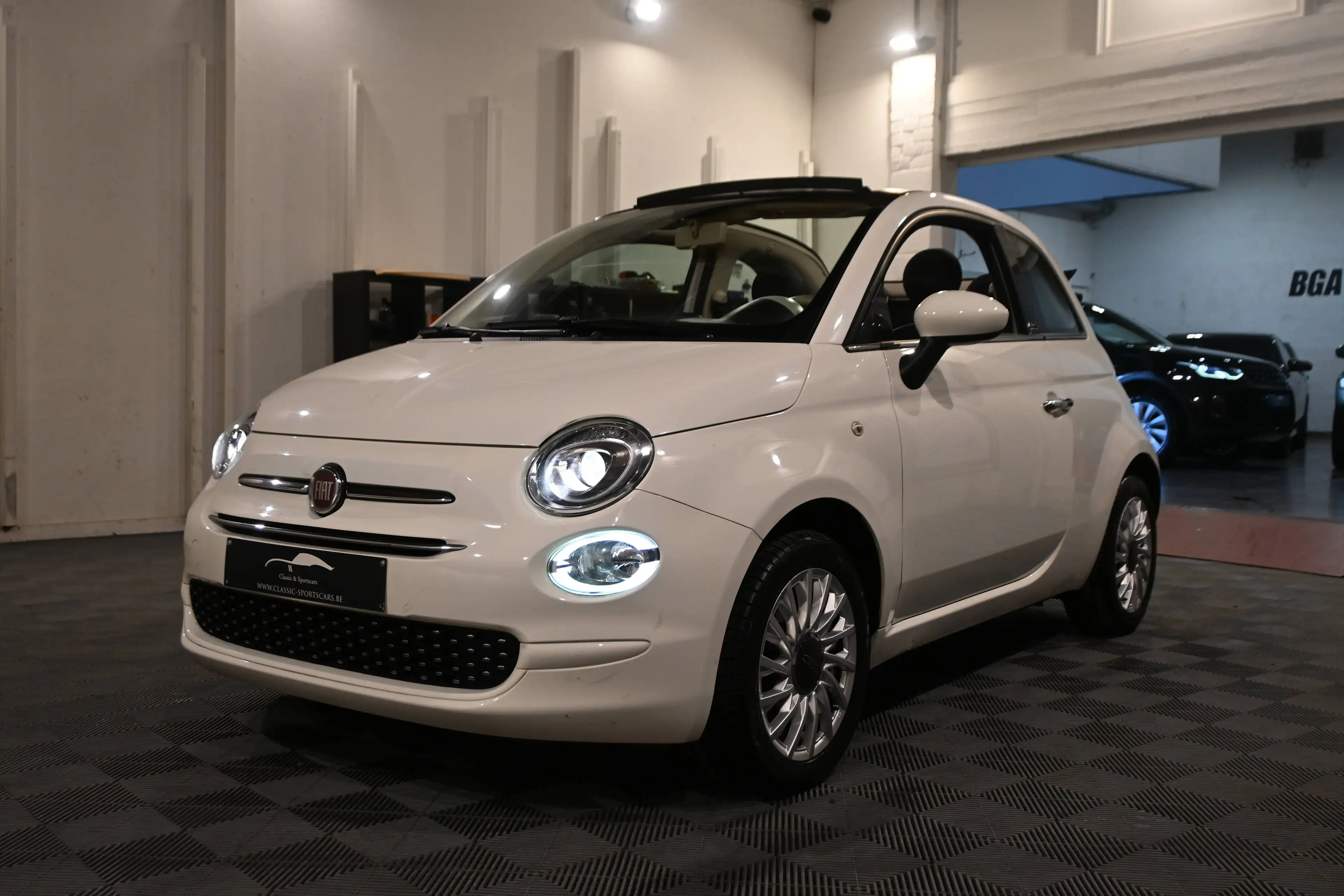 Fiat 500C 500C CABRIOLET 1.2i EURO 6d / CARPLAY / CRUISE CONTROL / CUIR / A VOIR — photo 3