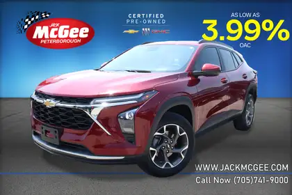 Red 2024 Chevrolet Trax LT FWD SUV / Crossover Front-Wheel Drive 6-Speed Automatic
