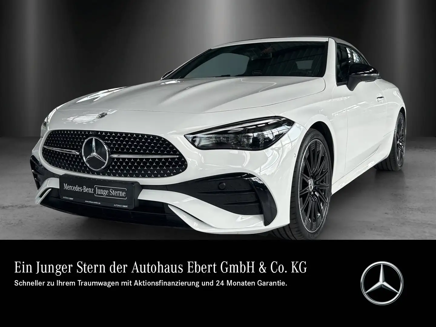Mercedes-Benz CLE 300 CLE300 4M Cabrio AMG Prem+ Night 20" Abrisskante Bílá - 1