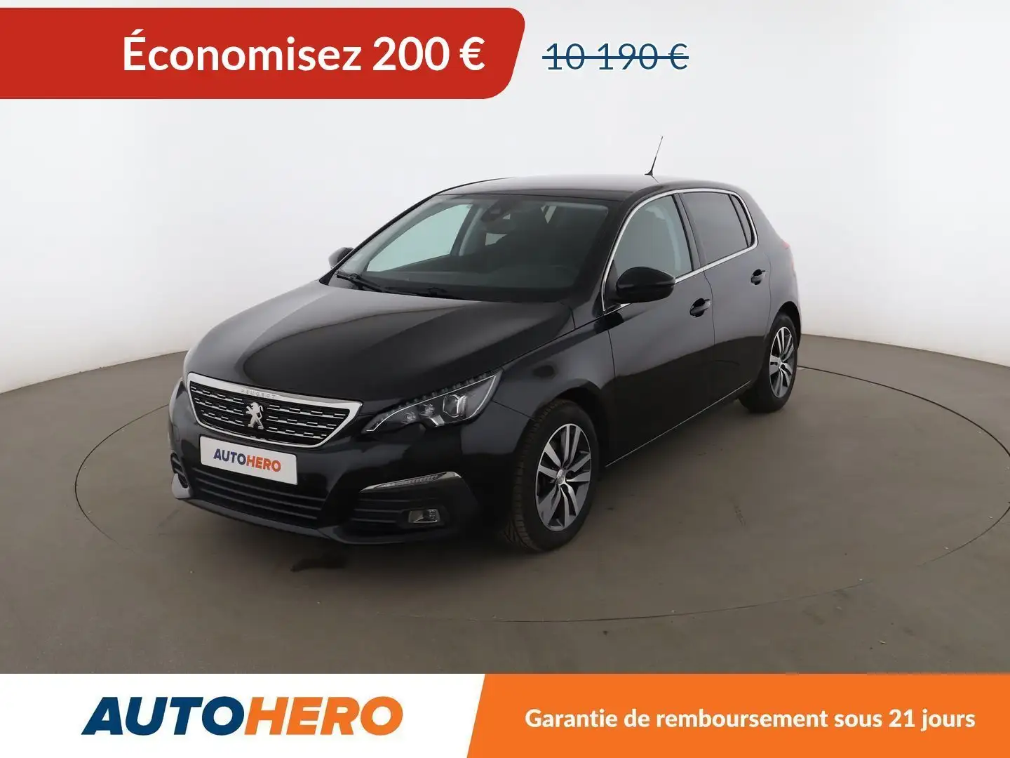 Peugeot 308 1.2 PureTech Allure Business Noir - 1