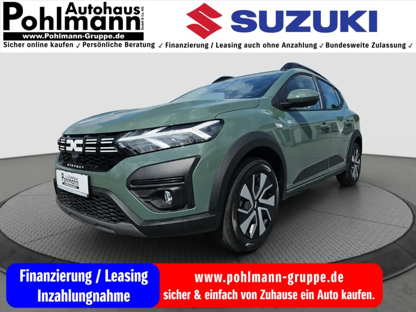 Dacia Sandero III Stepway Expression 1.0 TCe 90 CVT LED Klimaaut Vert - 1