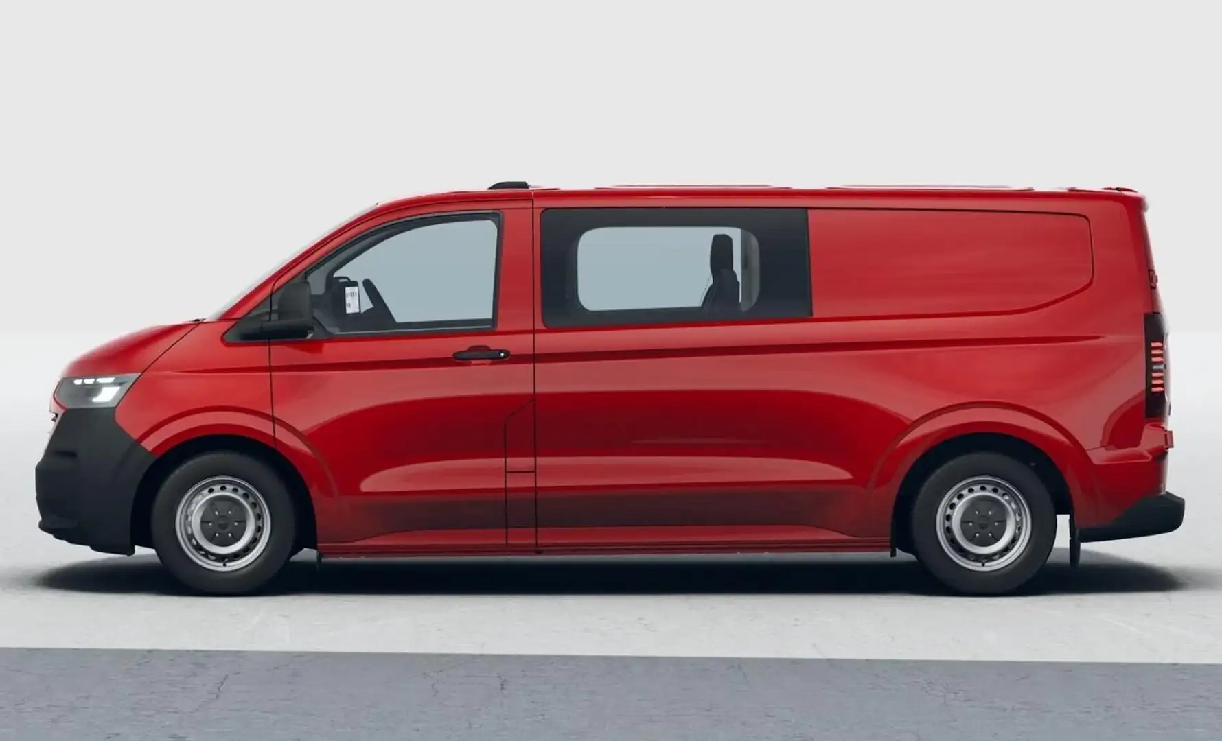 Volkswagen T7 Kastenwagen Kastenwagen Plus TDI 150 L2 Klima AHK SHZ 6-S 1... Roşu - 2