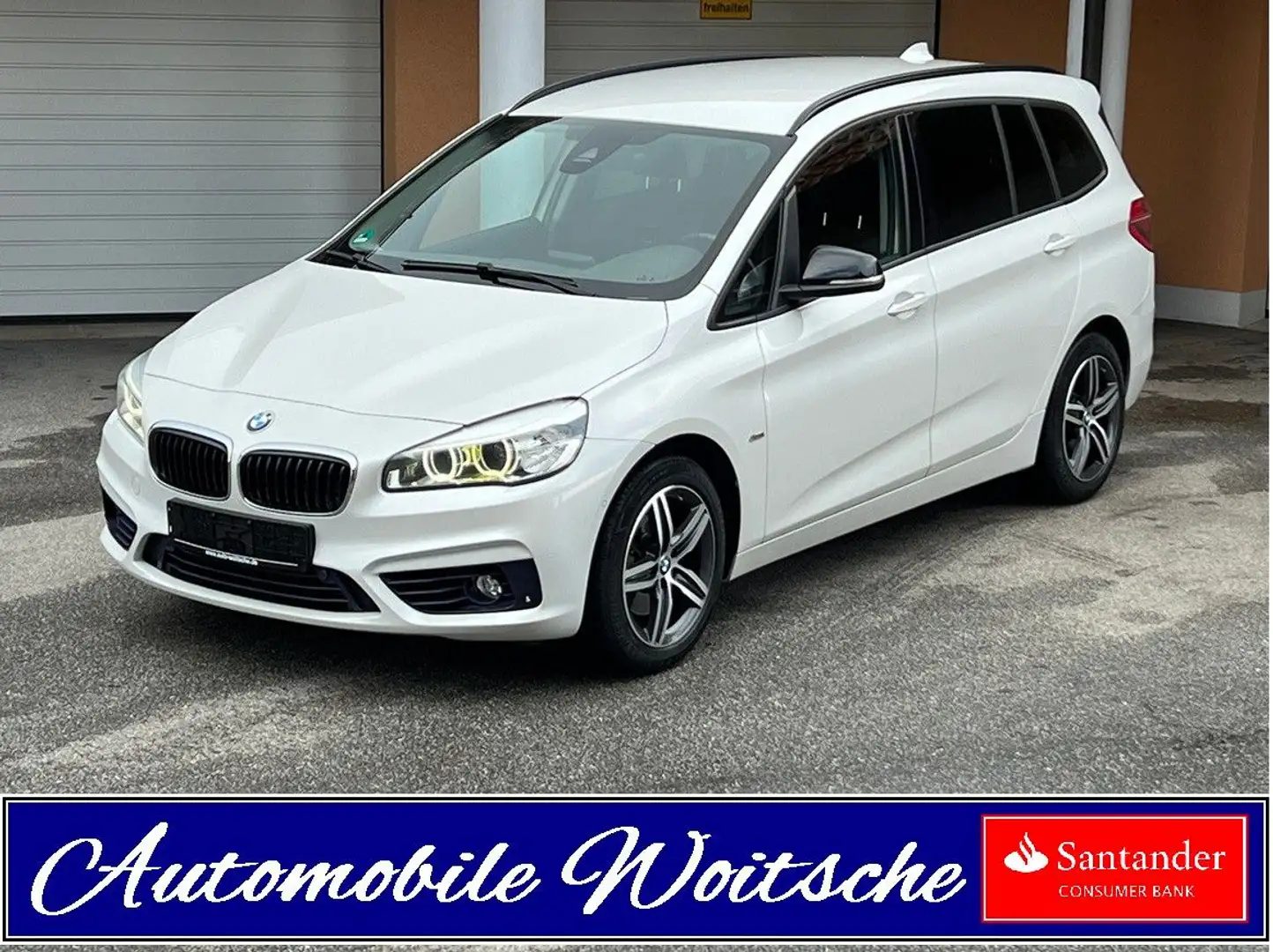 BMW 218 Sport Line Blanc - 1