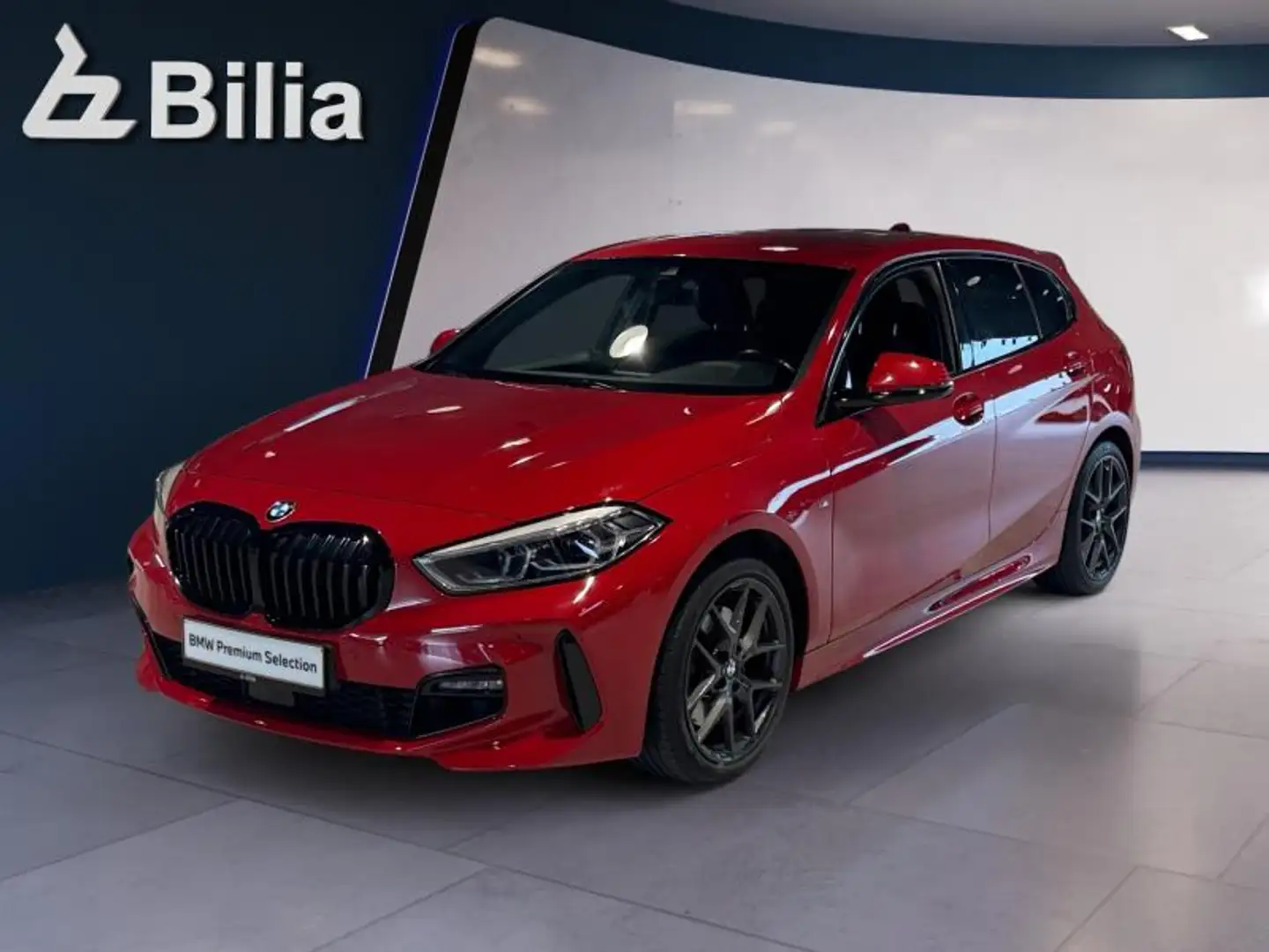 BMW 120 120i pack M 2021 Rosso - 1