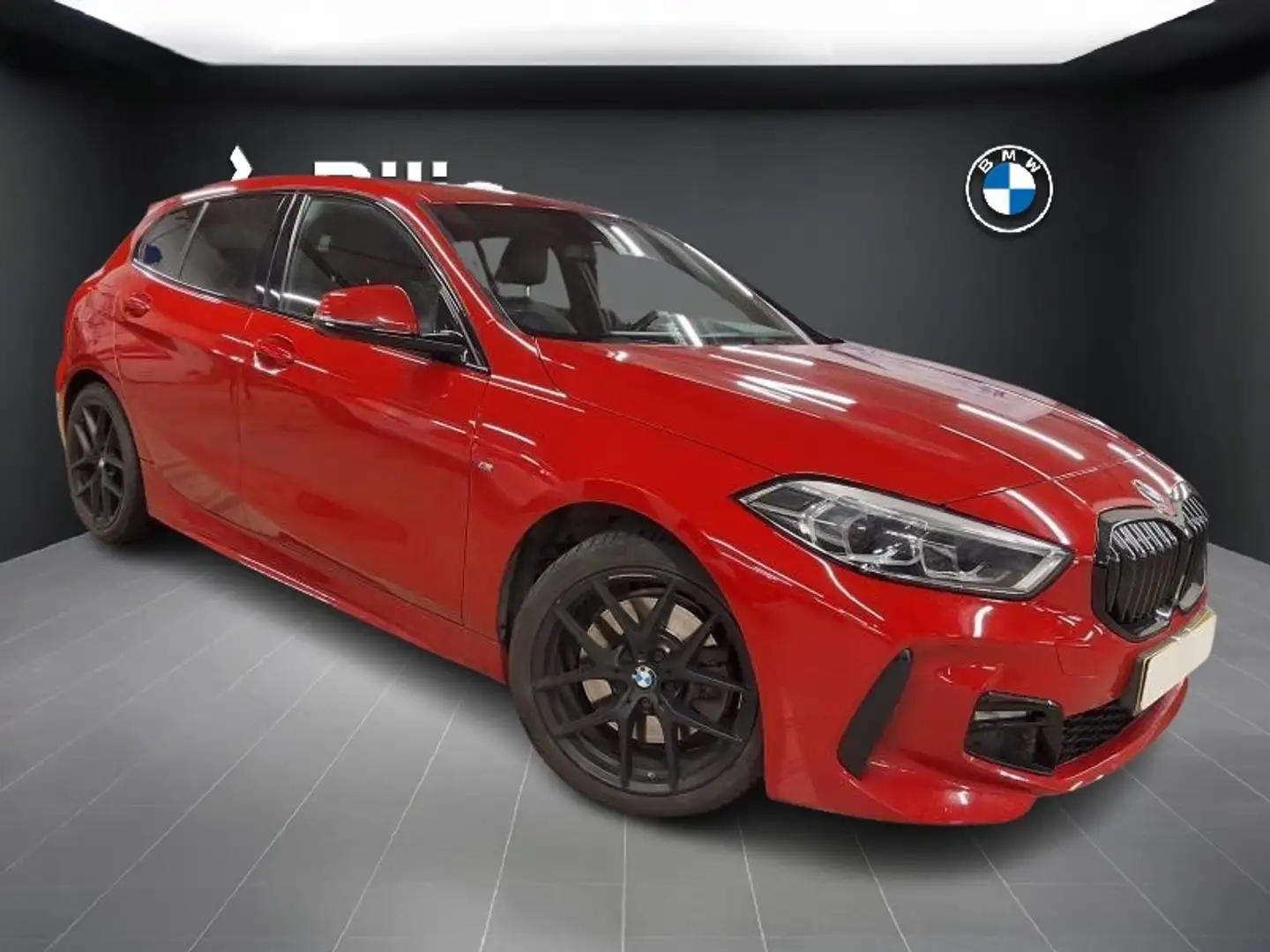 BMW 120 120i pack M 2021 Rouge - 2
