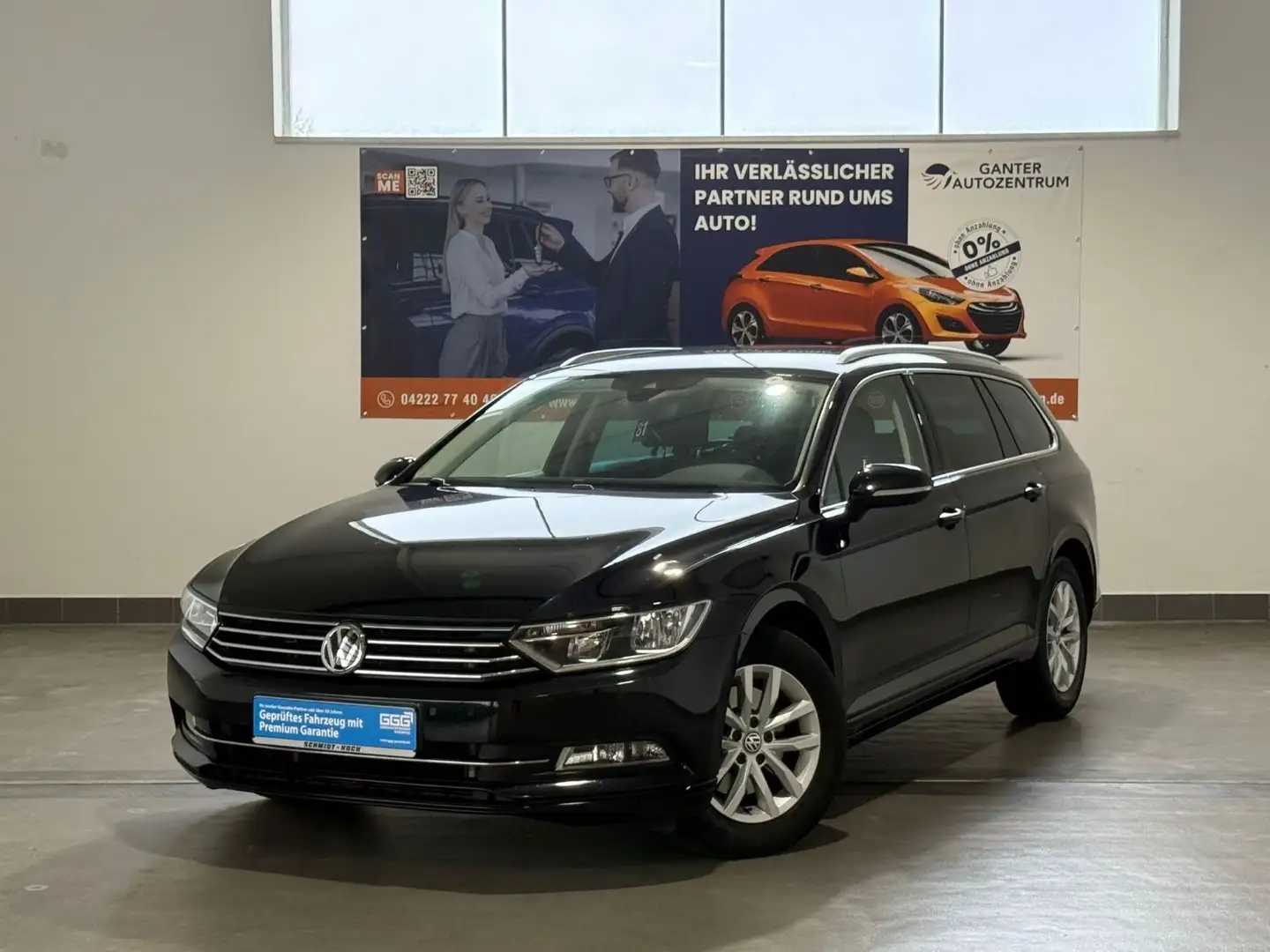 Volkswagen Passat Variant 2.0 TDI AHK+KAMERA+NAVI+ACC Zwart - 1