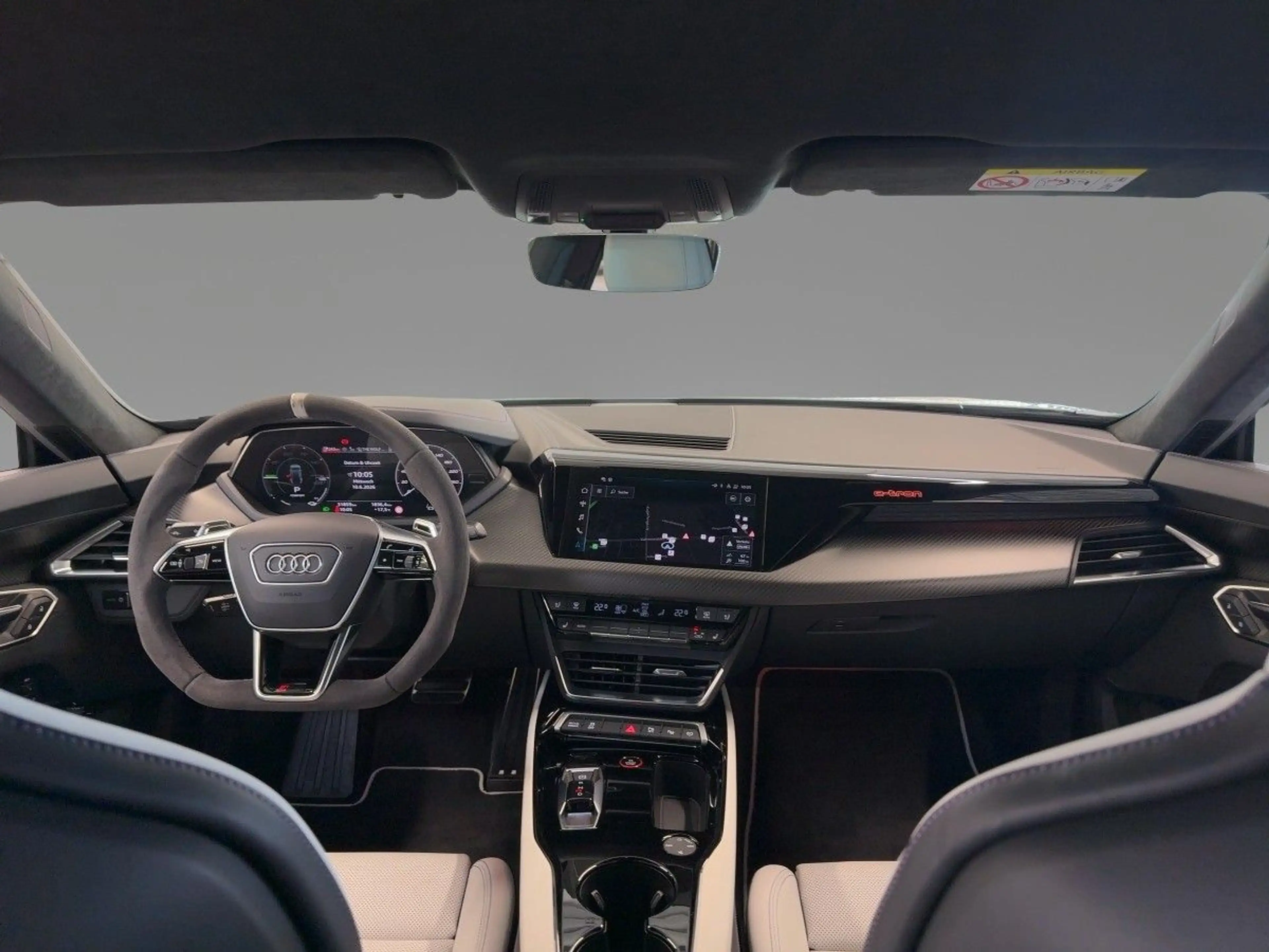 Audi RS e-tron GT quattro virtual HuD Sitzbelüfung vo — photo 10