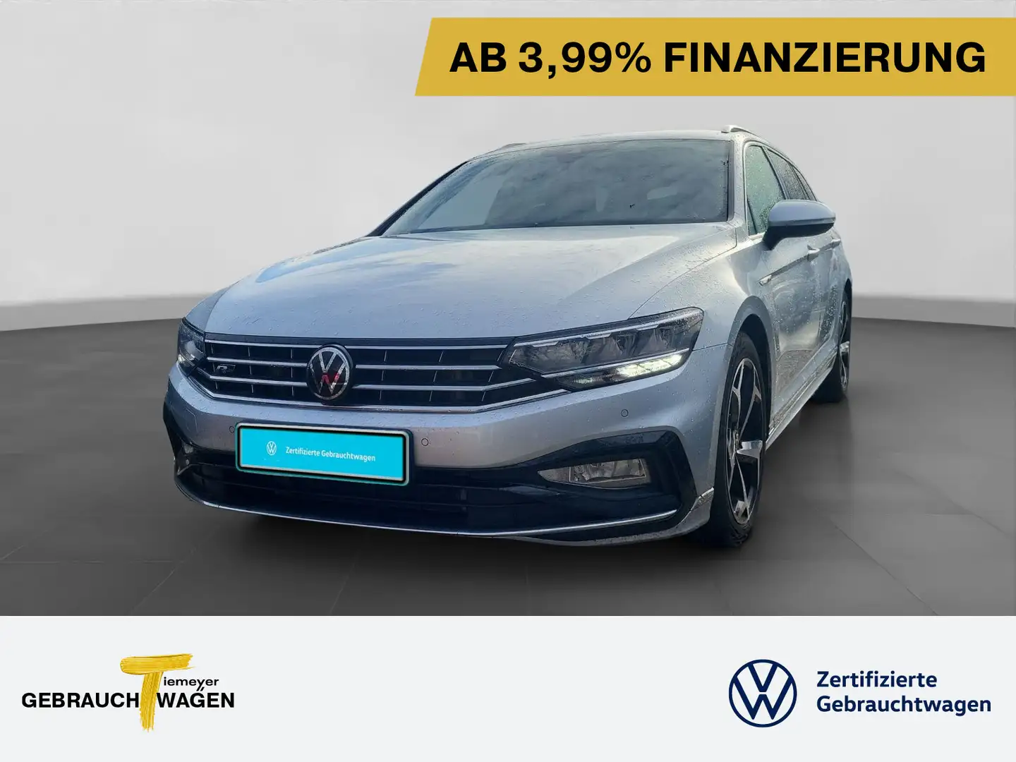Volkswagen Passat Variant 2.0 TDI DSG R-LINE LED LM18 AHK Silber - 1