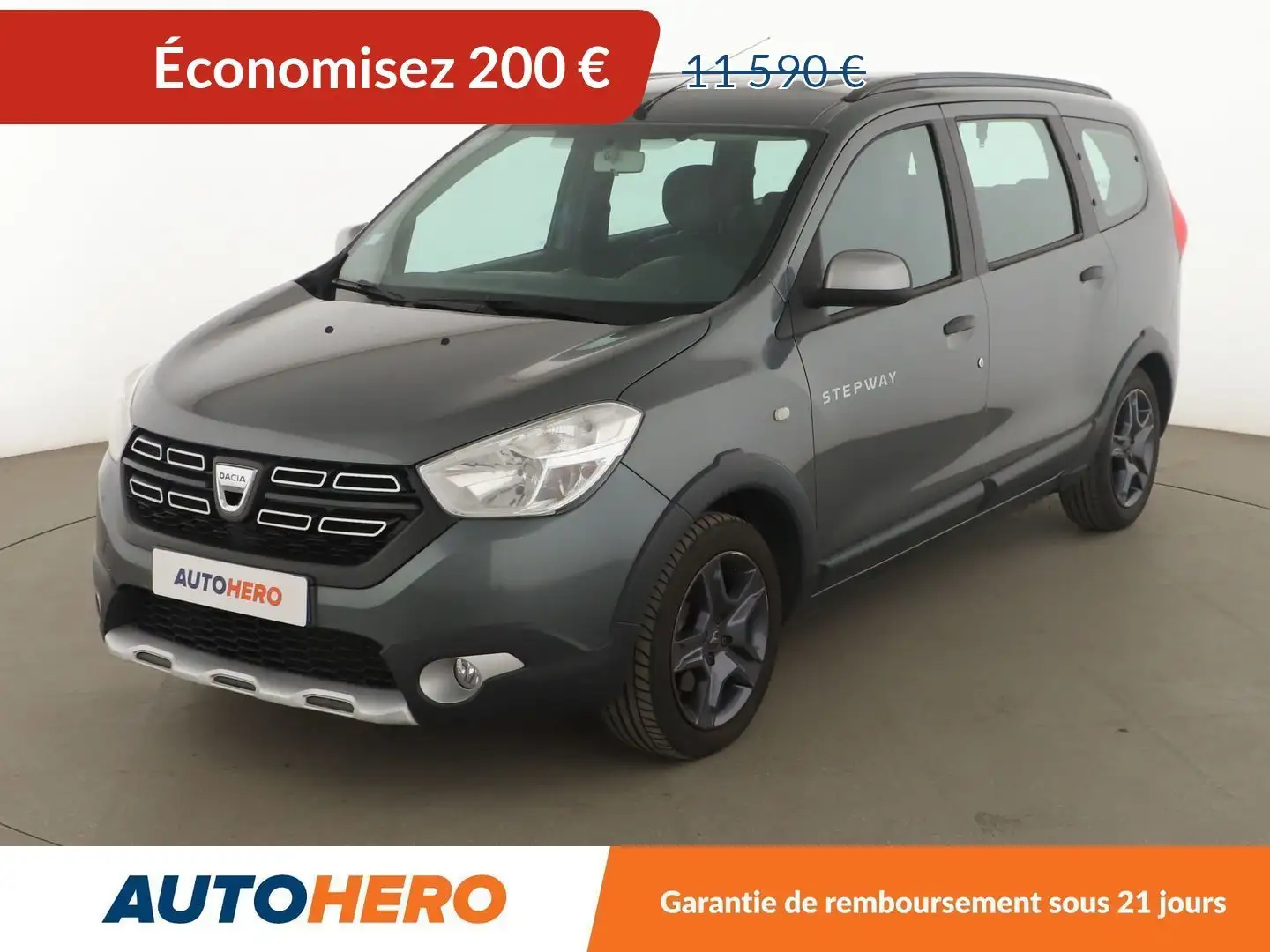 Dacia Lodgy 1.2 TCe Explorer Gris - 1