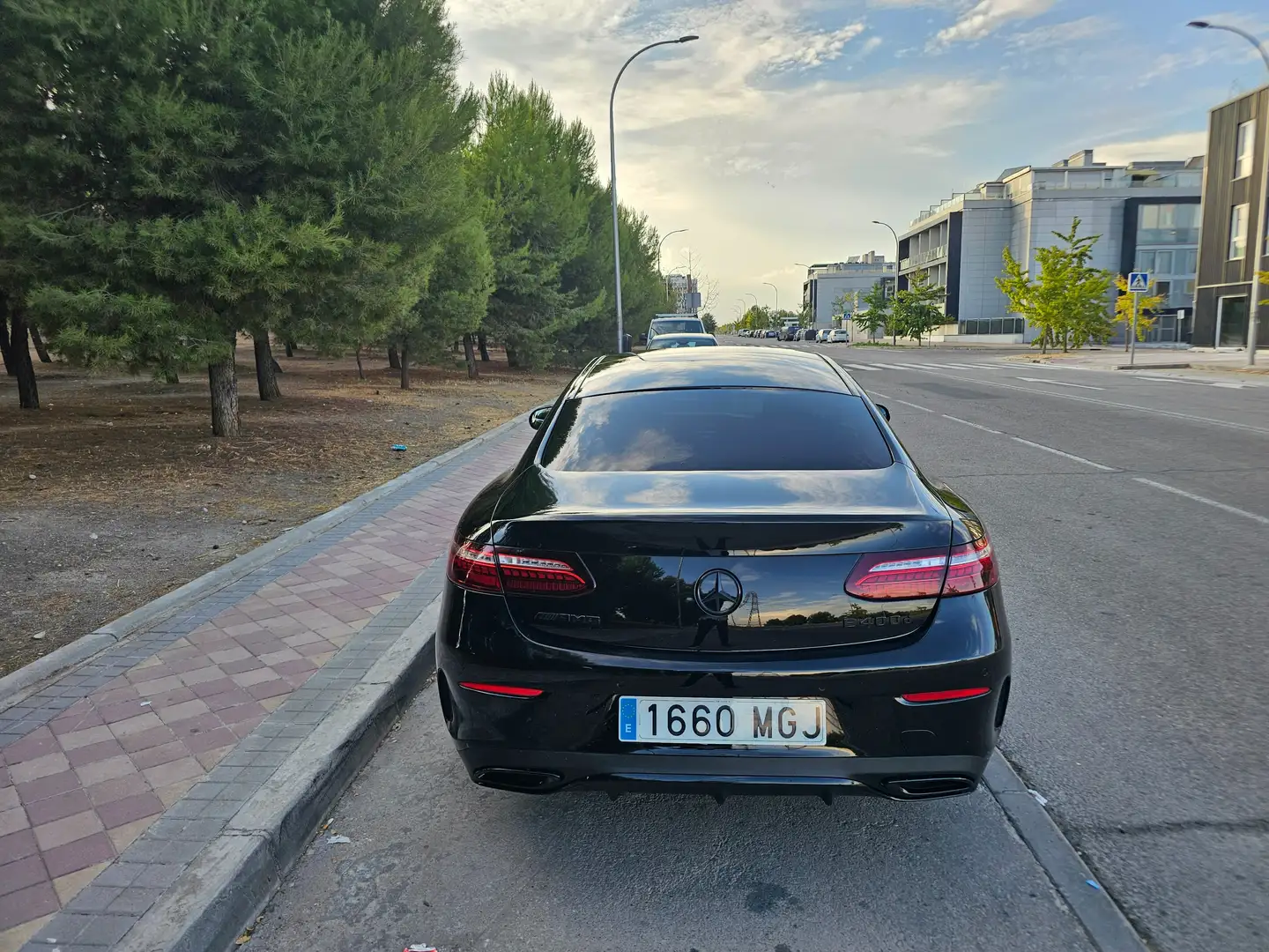 Mercedes-Benz E 400 E Coupé 400d 4Matic 9G-Tronic Negro - 1