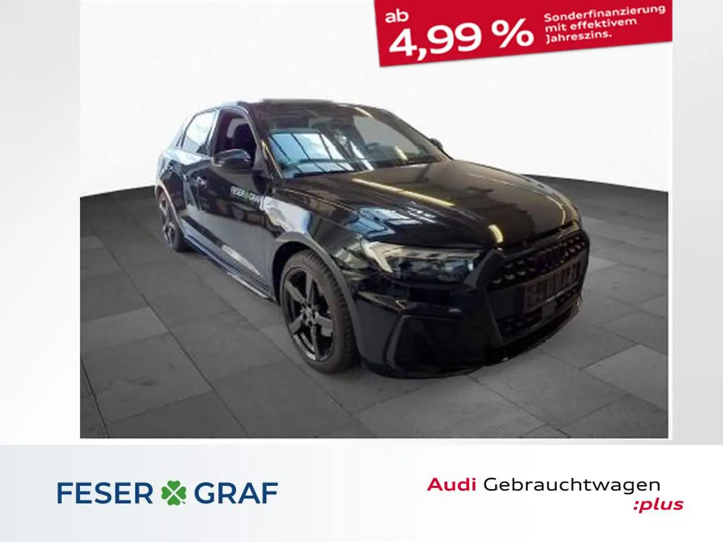 Audi A1 Sportback 30 TFSI S-Line S tronic Navi LED RFK SHZ Negro - 1