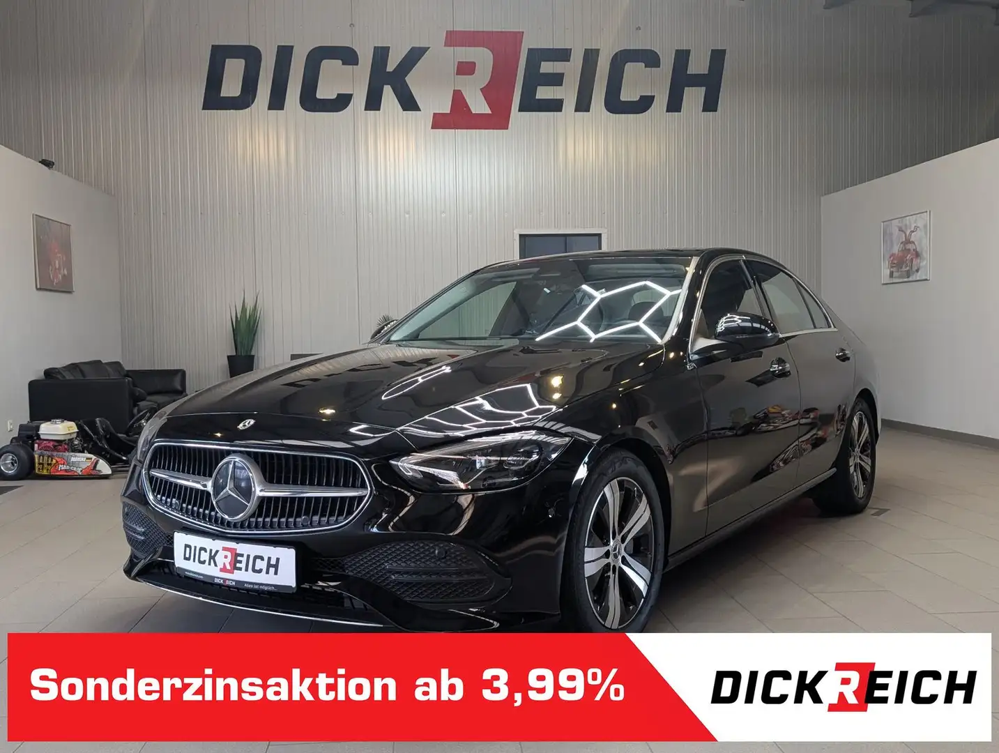 Mercedes-Benz C 200 d Lim. Avantgarde LED Memory Kamera Pano Schwarz - 1