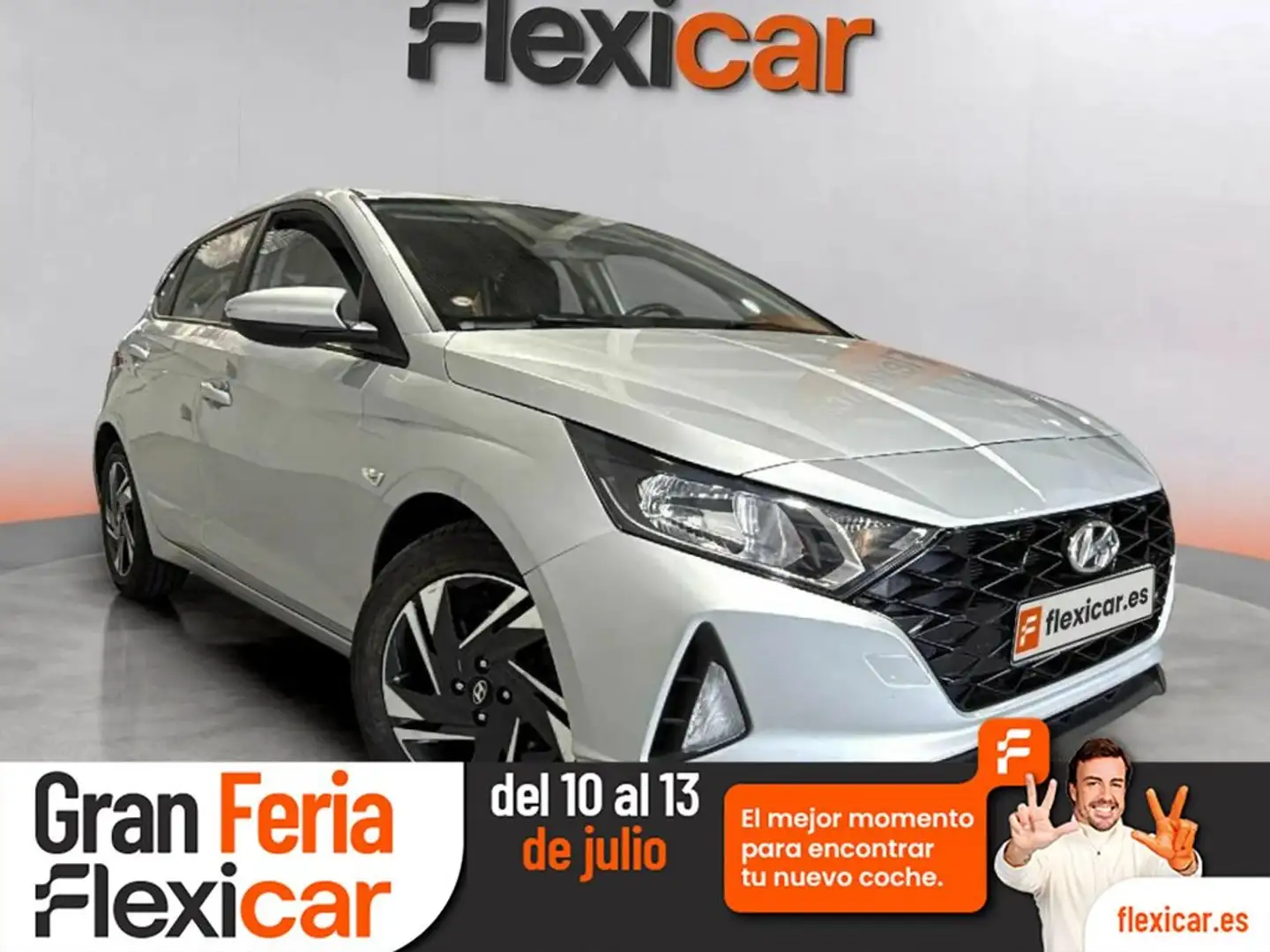 Hyundai i20 1.0 TGDI 74kW (100CV) Klass Gris - 1